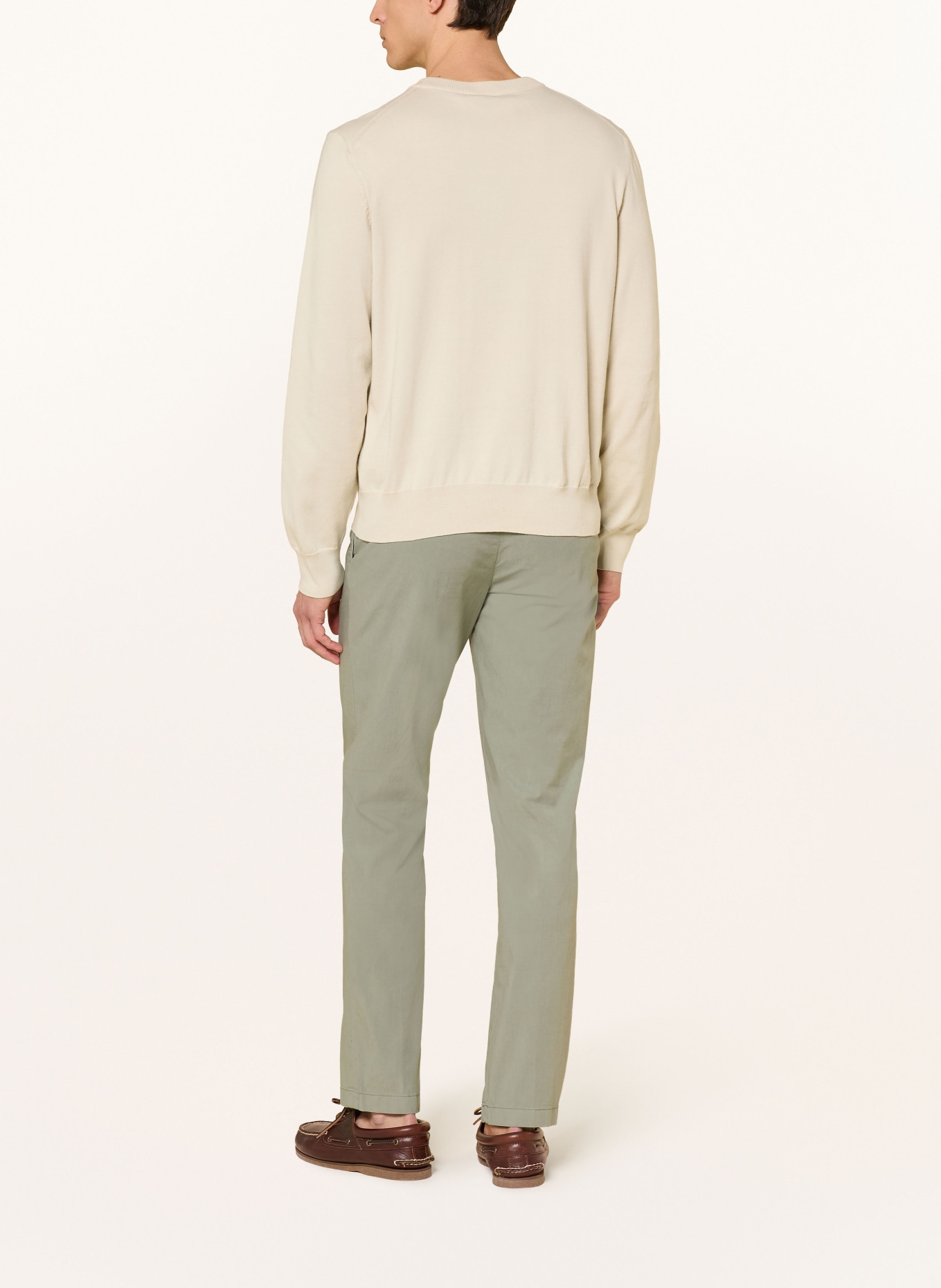 HILTL Chino Slim Fit: HELLGRÜN