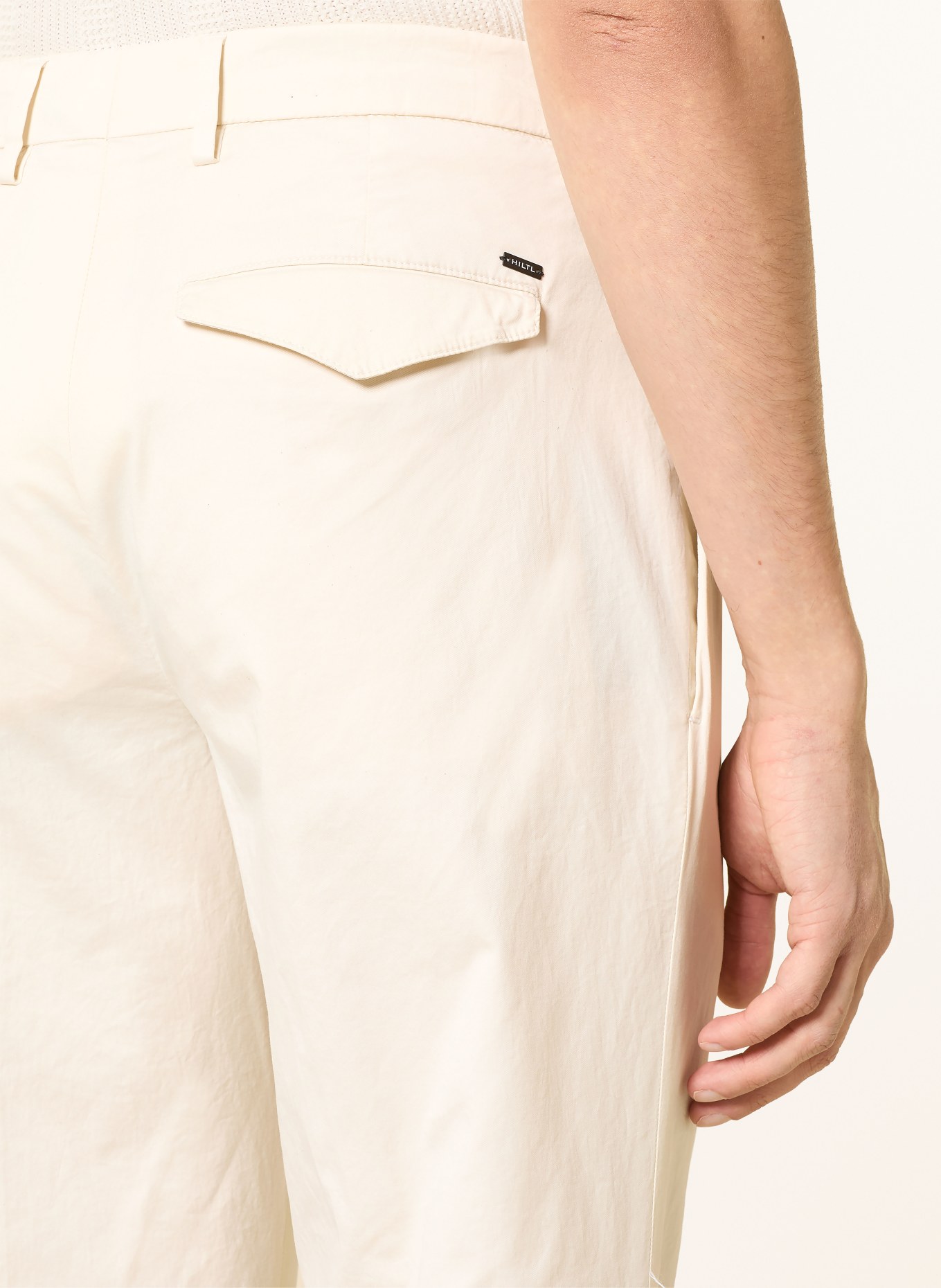 HILTL Broek ARMAC Regular Fit: ECRU