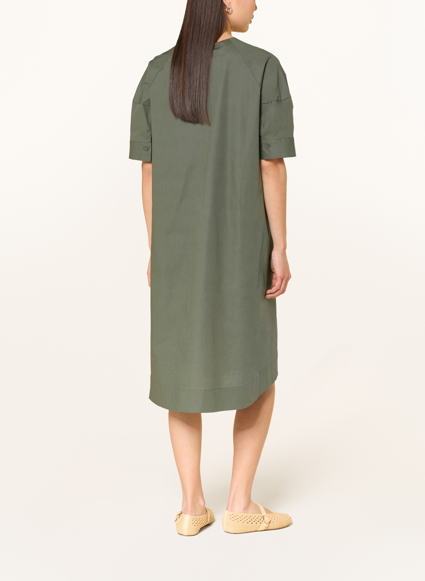 ROSSO35 Kleid: DUNKELGRÜN