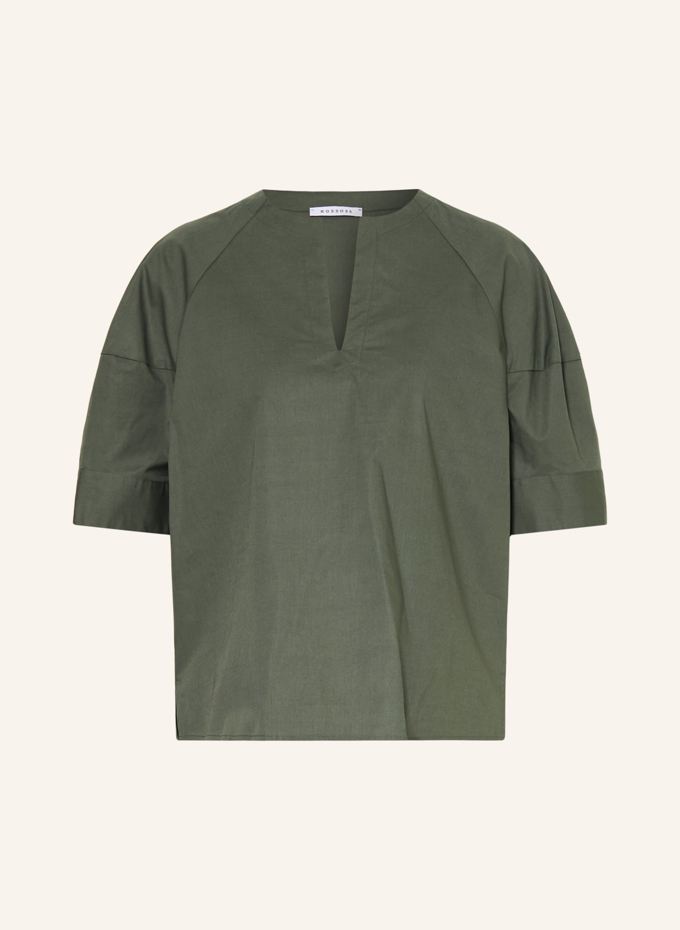 ROSSO35 Blouse shirt: KHAKI