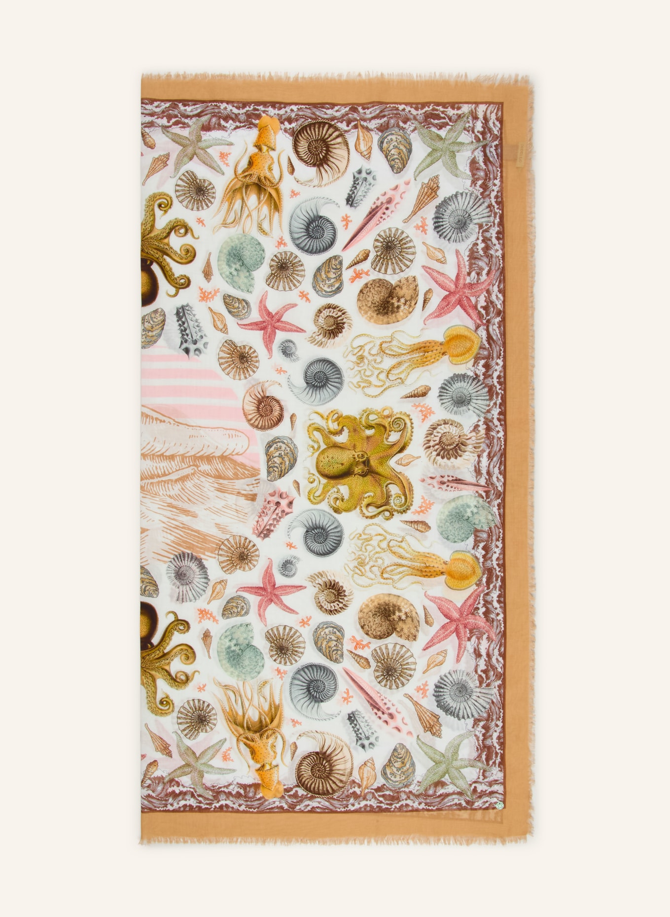 CODELLO doek: WIT / CAMEL / BRUIN