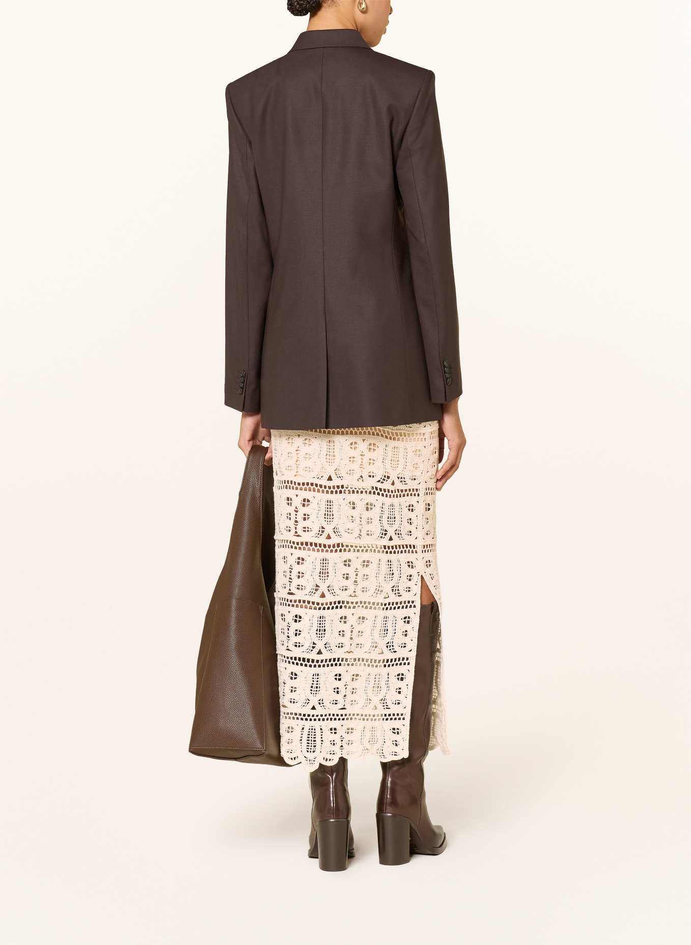 GUESS Gehaakte rok OCTAVIA: ECRU