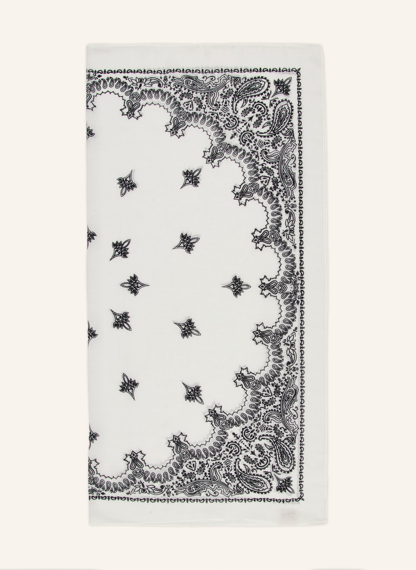 destin Tuch: WEISS / SCHWARZ