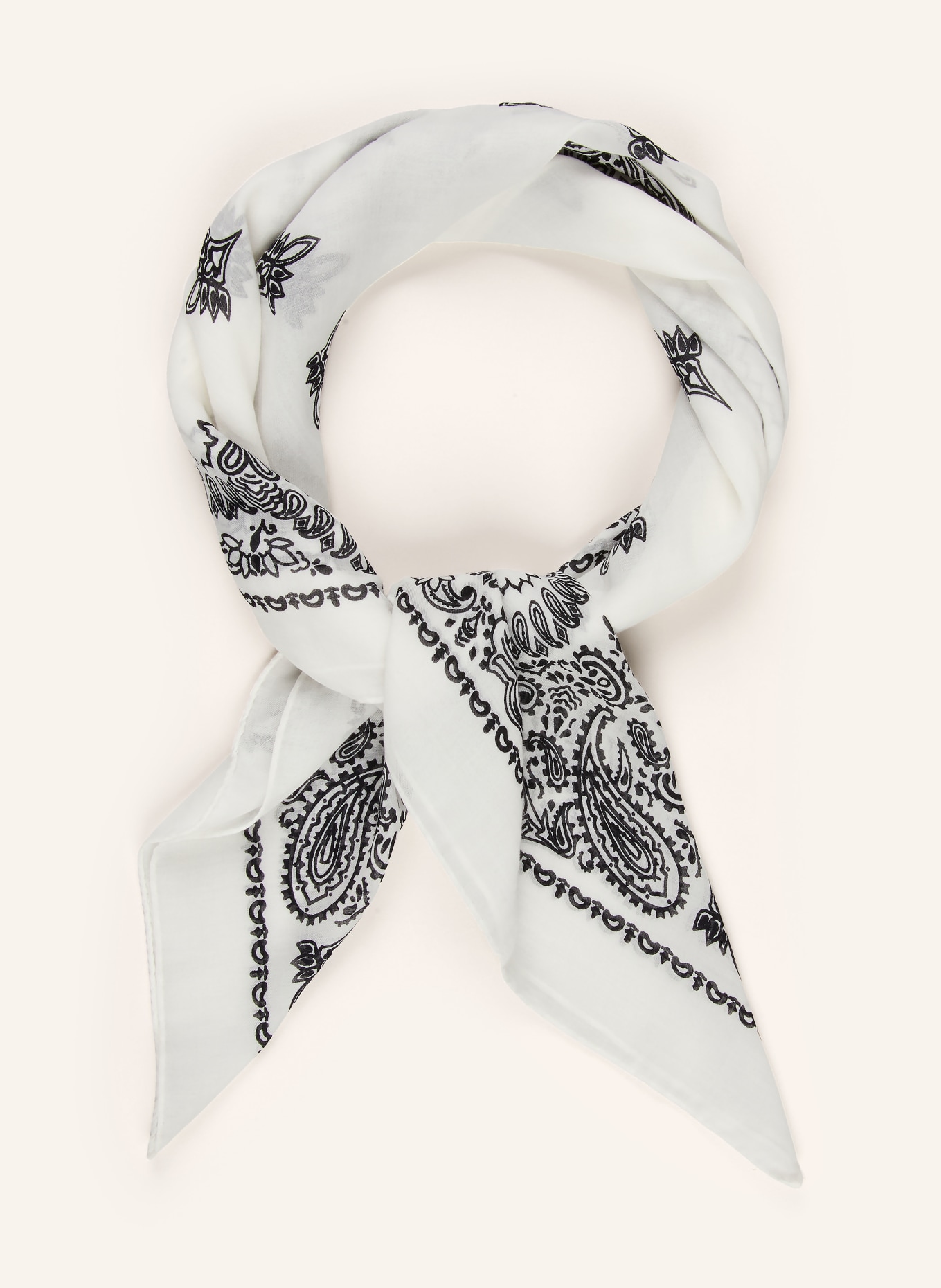 destin Tuch: WEISS / SCHWARZ