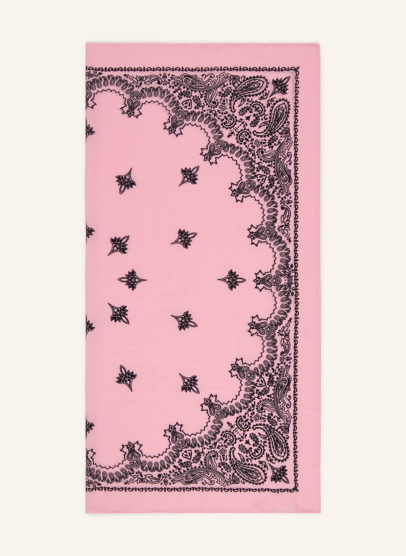 destin doek: ROZE / ZWART