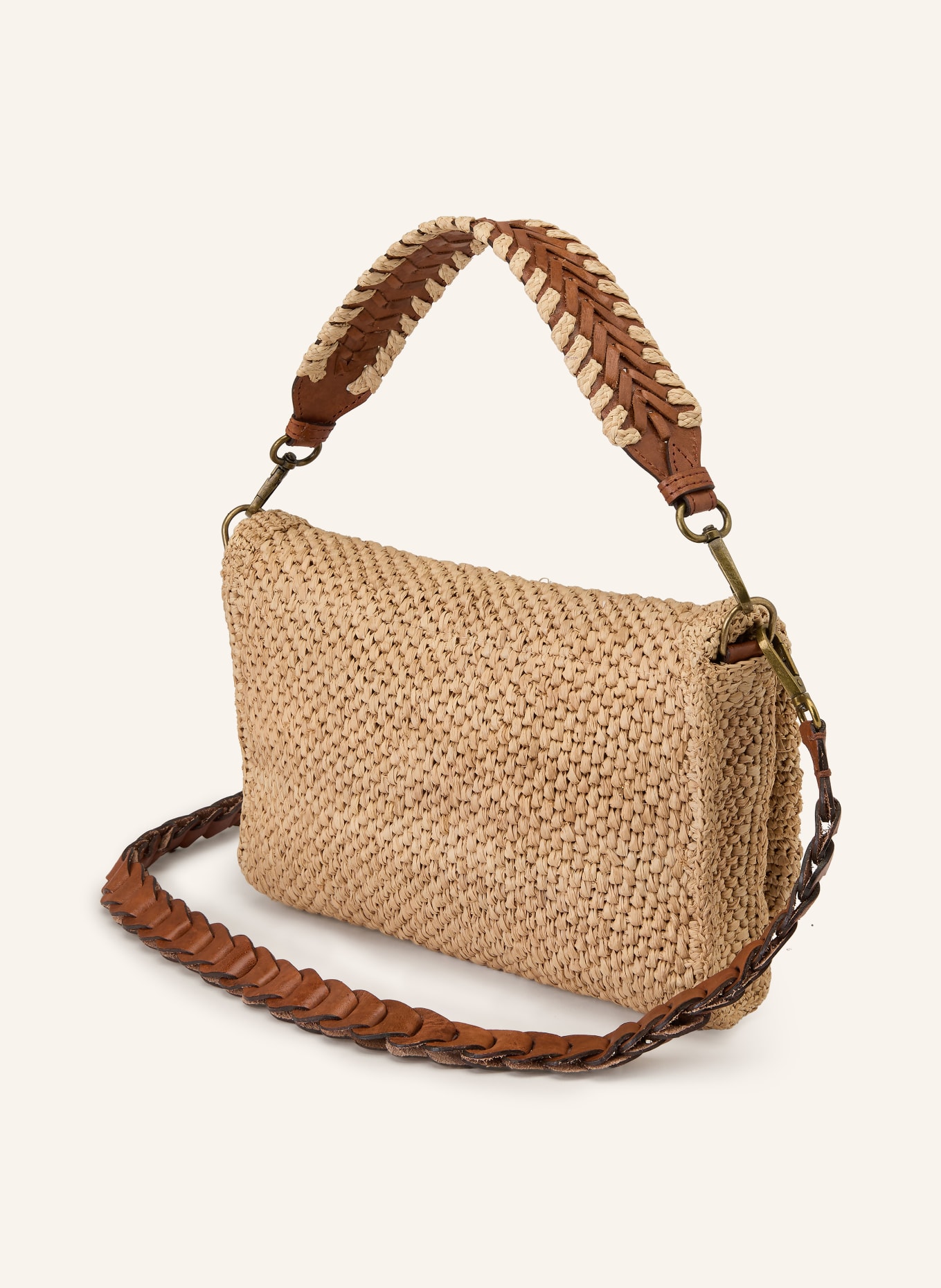 IBELIV Umhängetasche OPERA: BEIGE / BRAUN