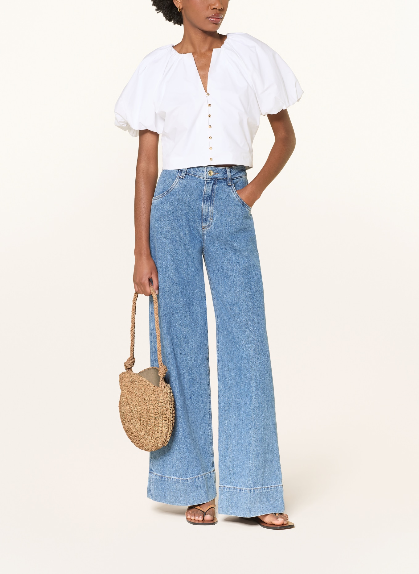 IBELIV ISULA shoulder bag: BEIGE