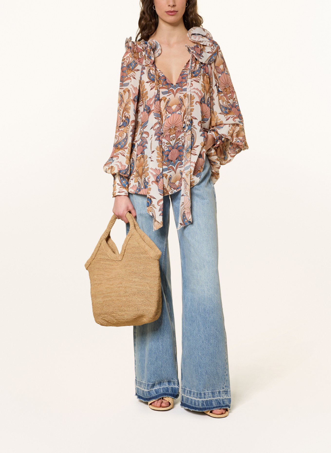IBELIV shopper: BEIGE / BROWN