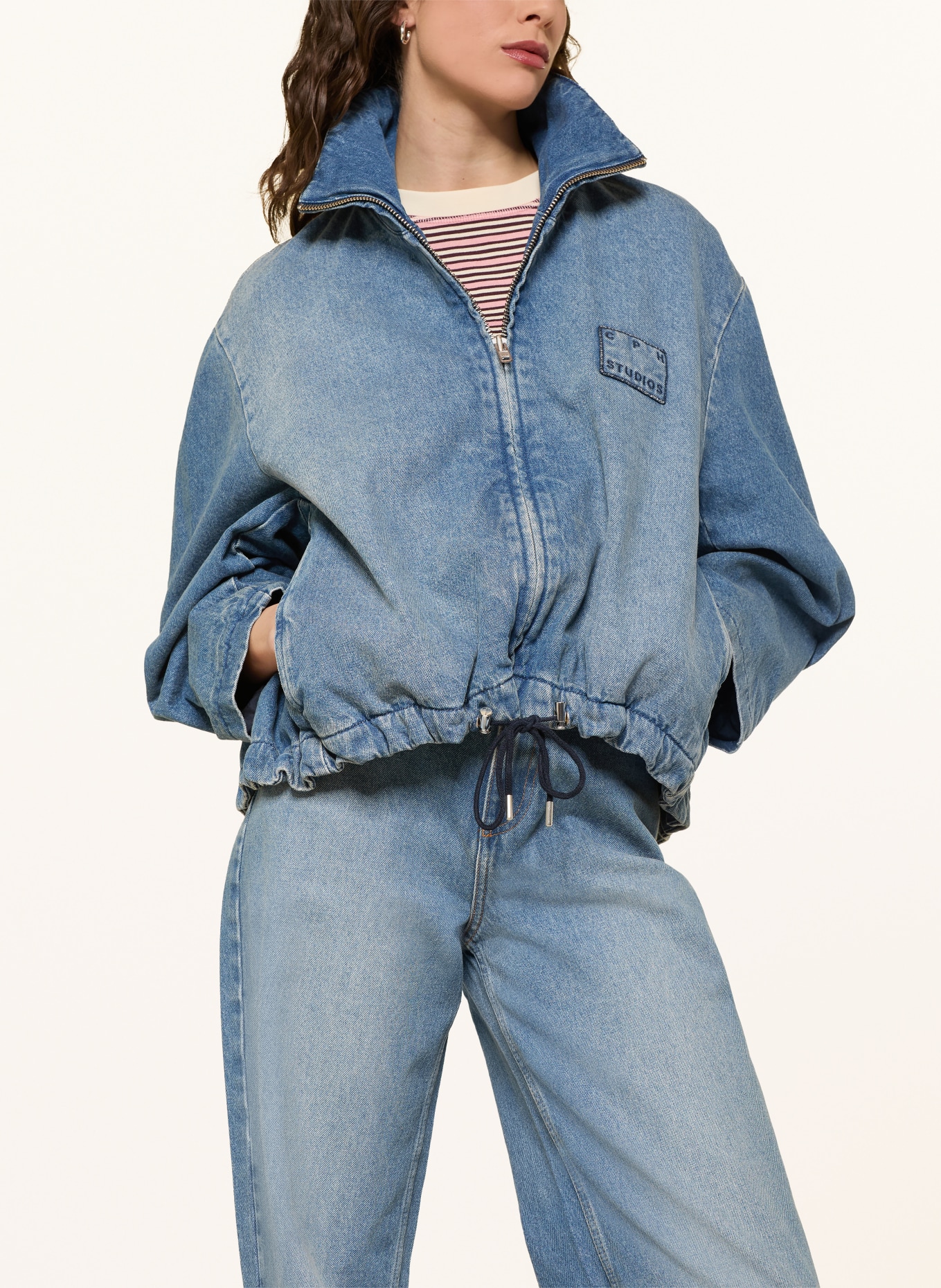 COPENHAGEN STUDIOS Jeansjacke: BLUE