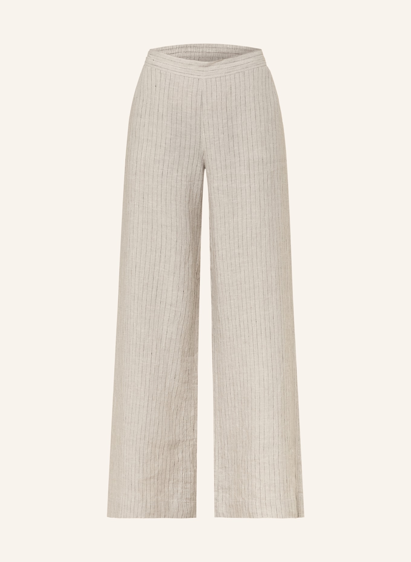 lilienfels Marlenehose aus Leinen: BEIGE