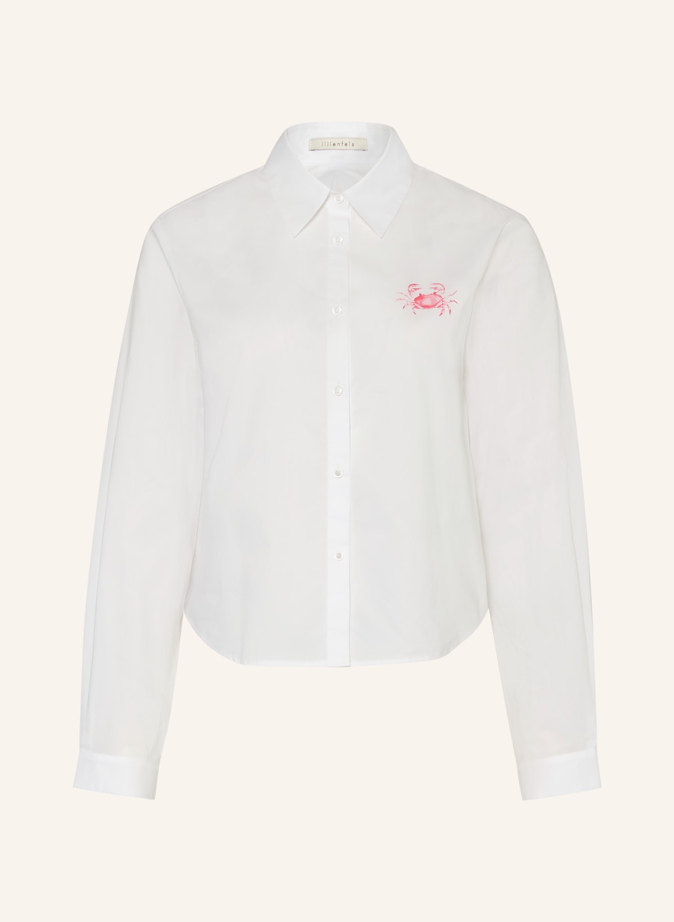 lilienfels overhemdblouse: WIT / ZWART