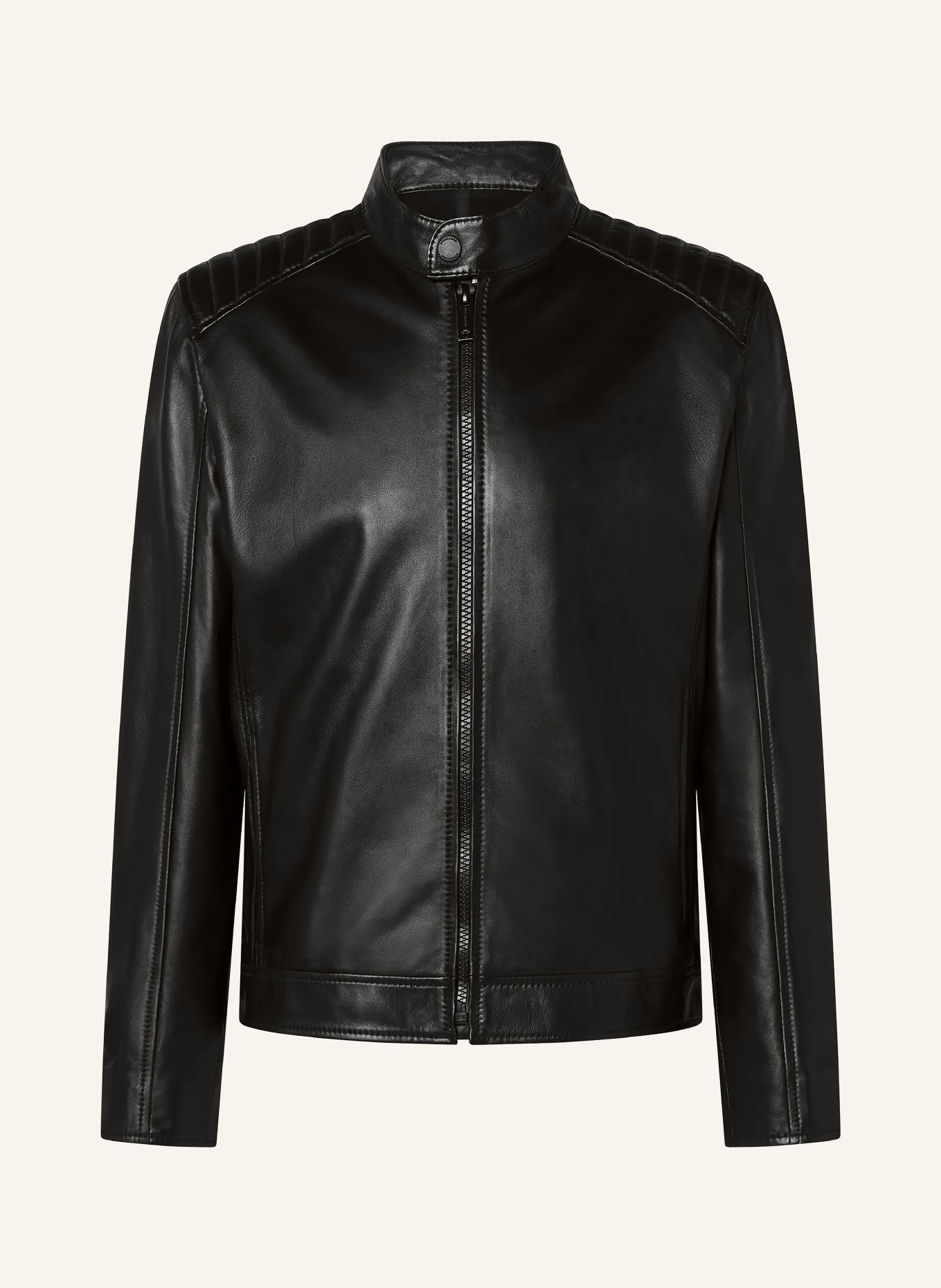 STRELLSON Blouson en cuir PIERS-S: NOIR