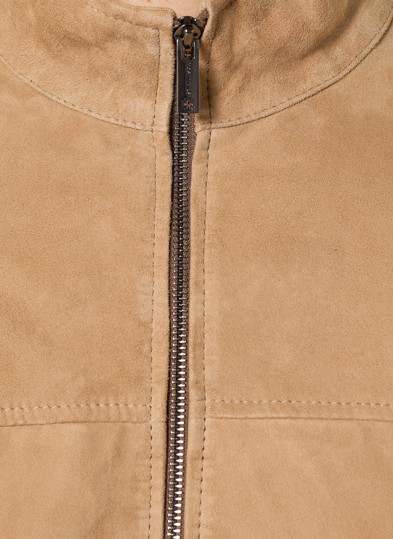 STRELLSON Veste en cuir JIMMY: CHAMEAU