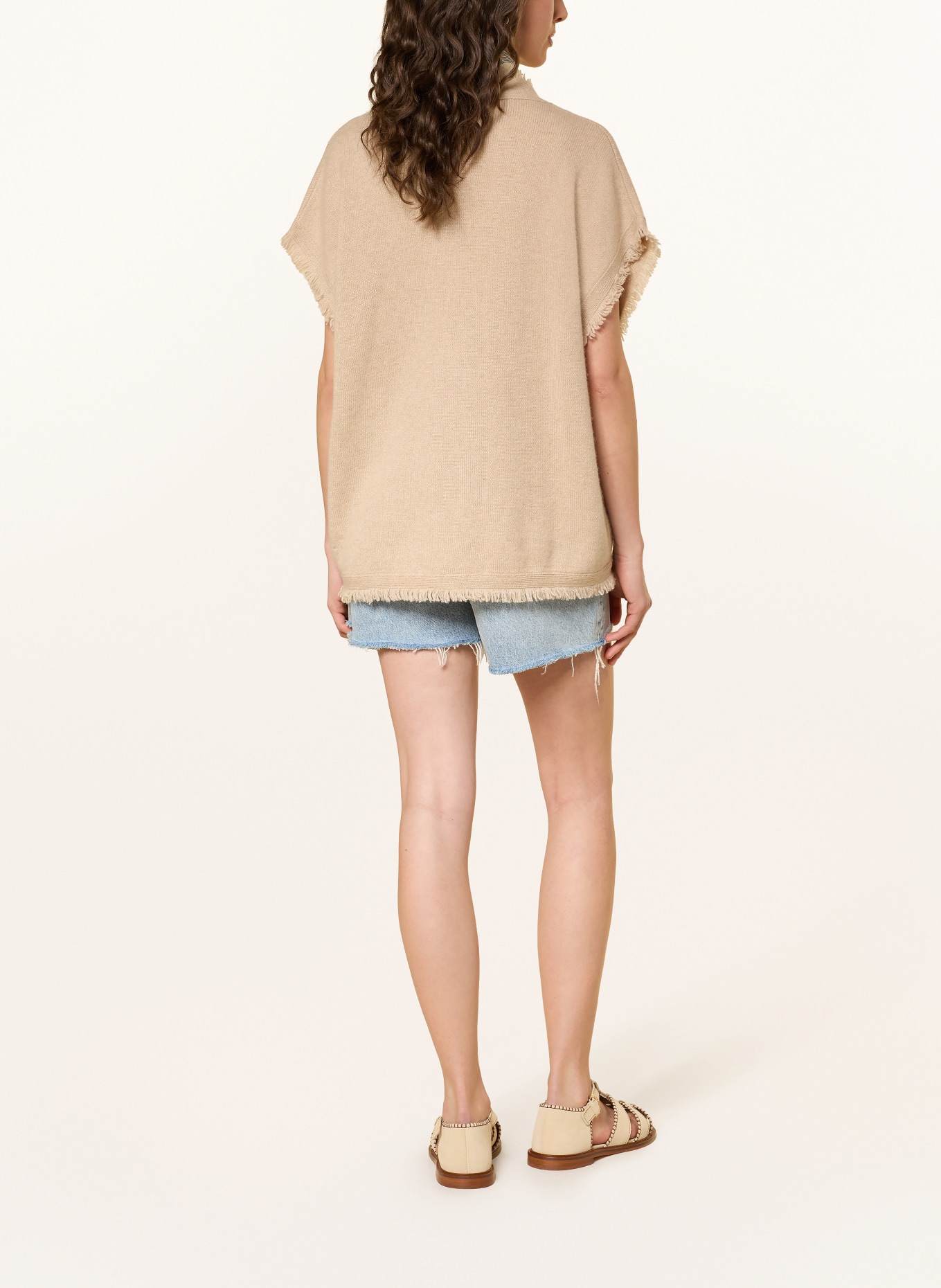 KUJTEN Strickhülle NESSA aus Cashmere: BEIGE