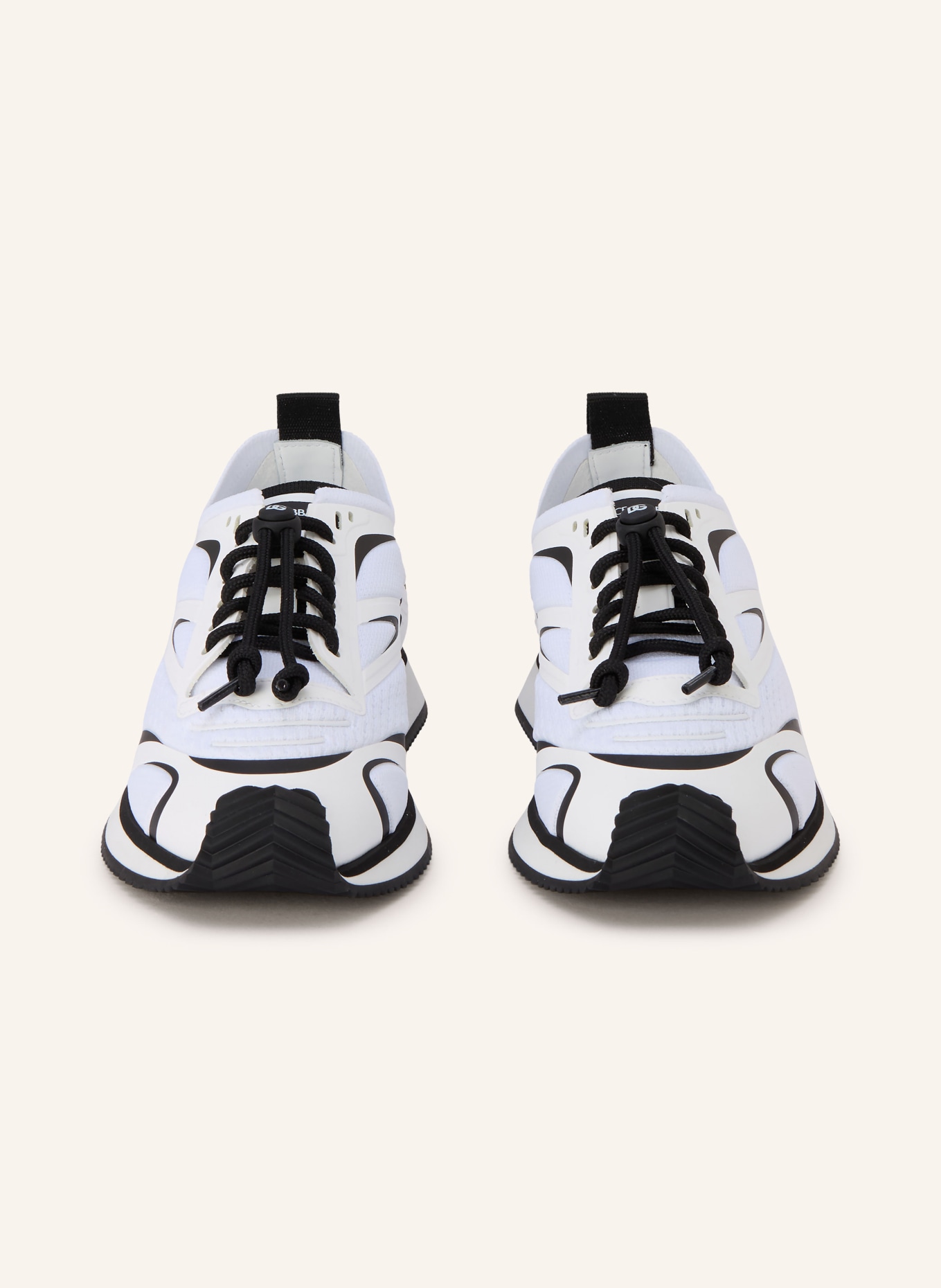 DOLCE & GABBANA baskets: BLANC / NOIR