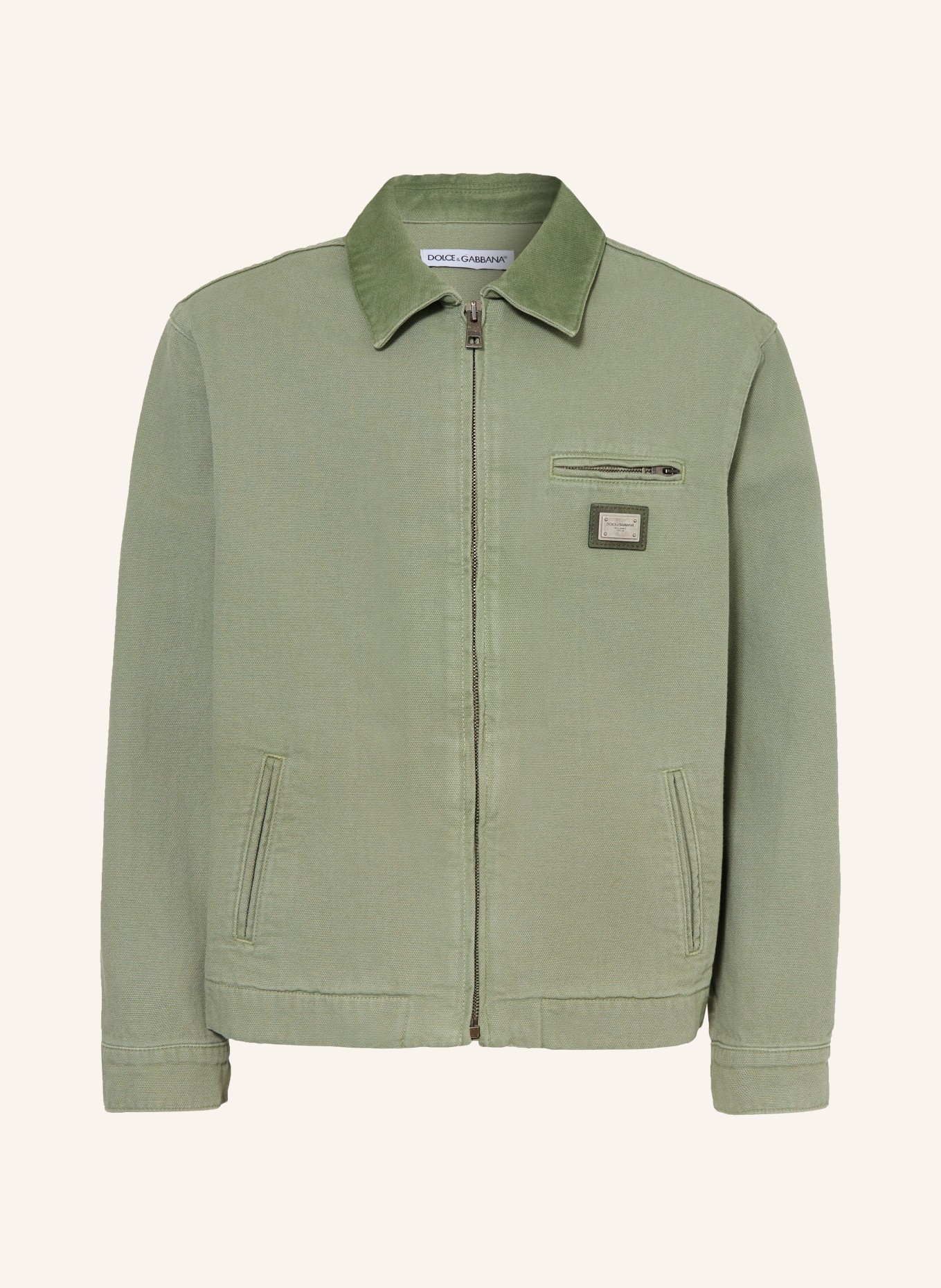 DOLCE & GABBANA Jacke: V3732 VERDE SALVIA