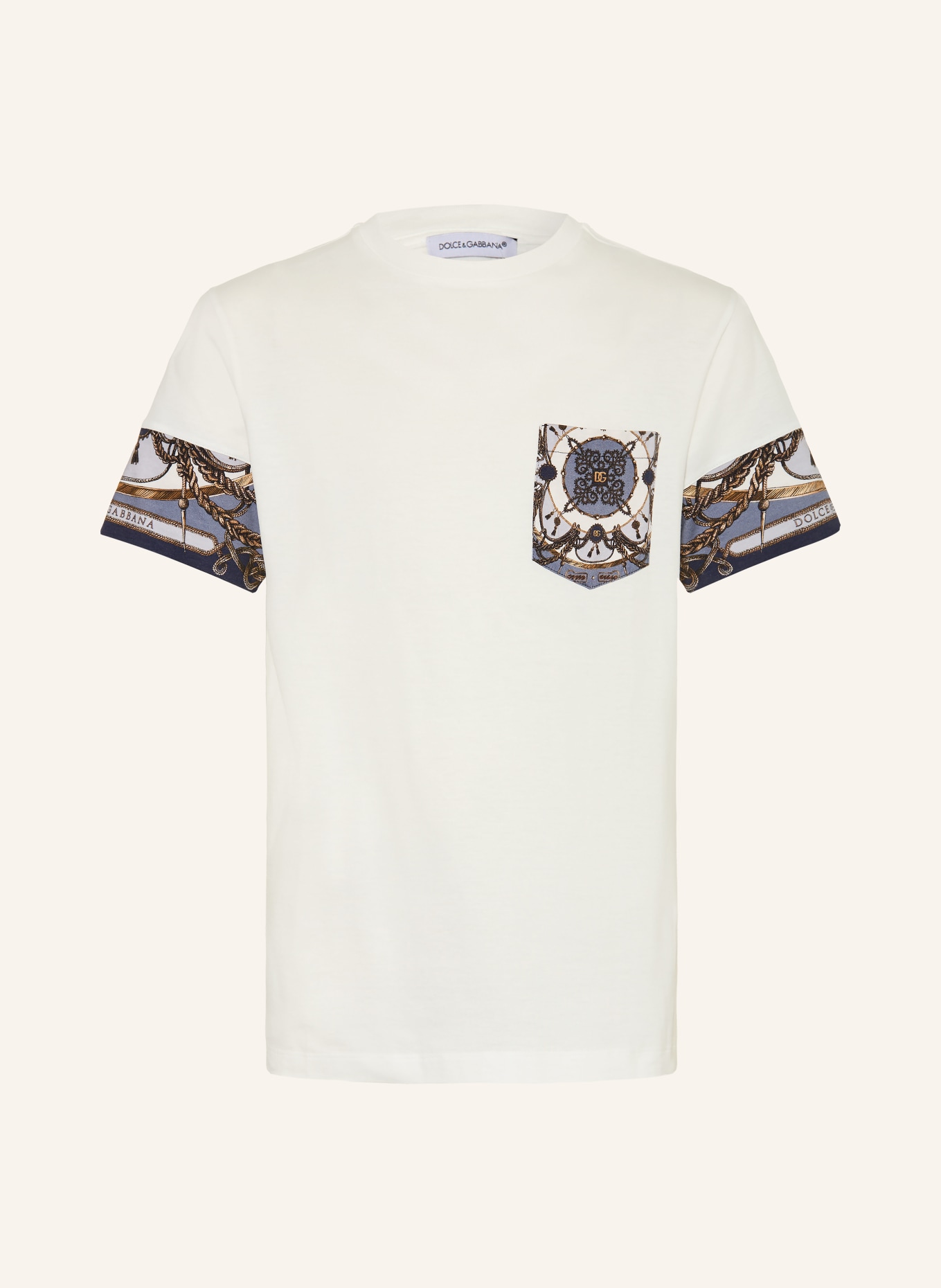 DOLCE & GABBANA T-shirt: ÉCRU