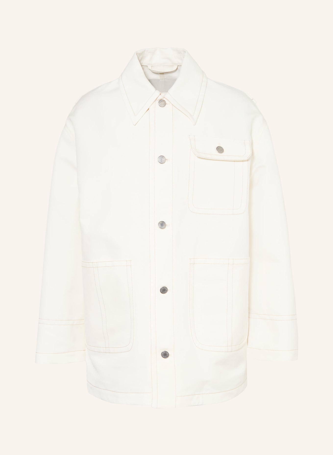 AMI PARIS Overjacket: CREME