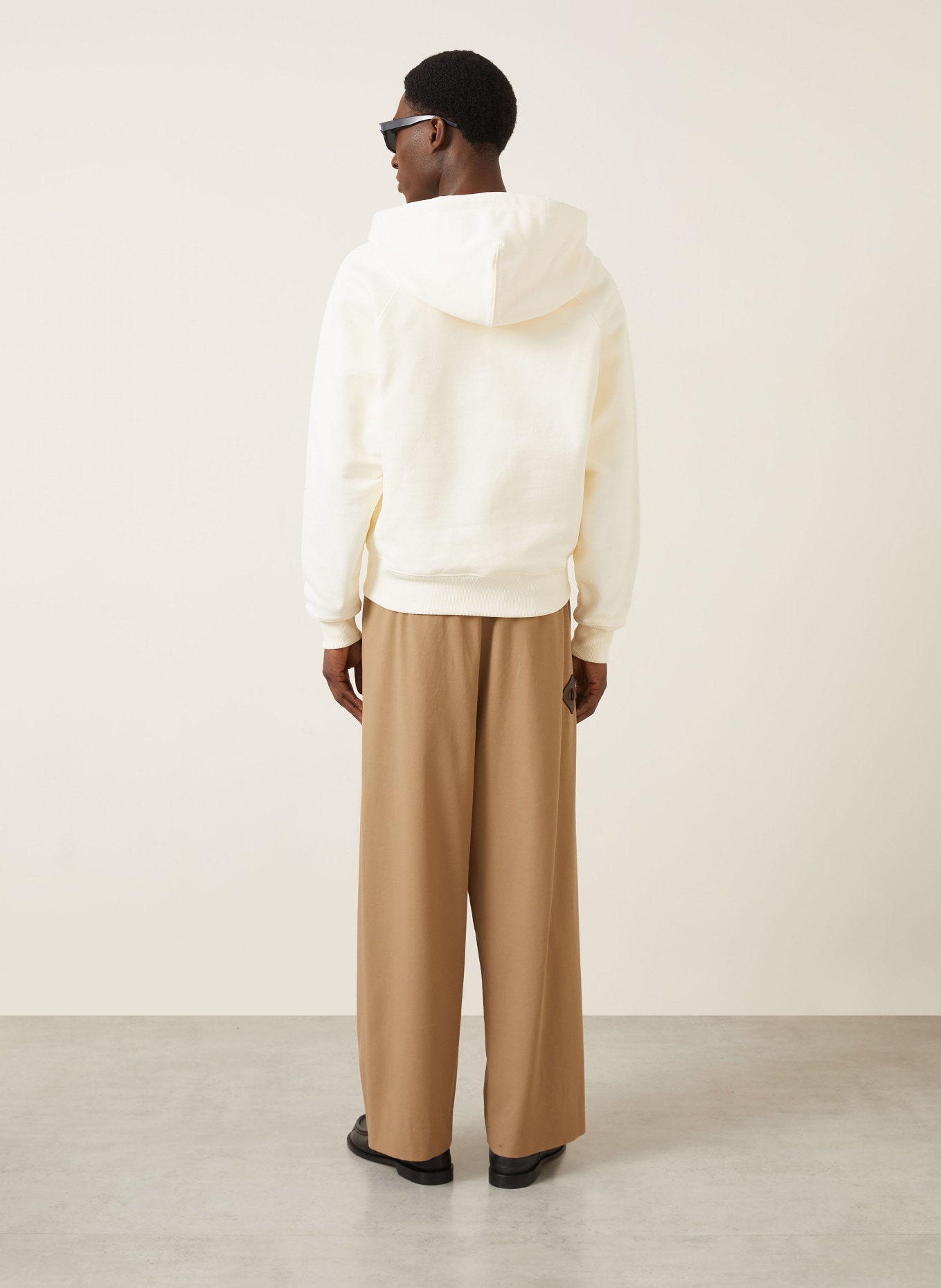 AMI PARIS sweatjack: LICHTGEEL