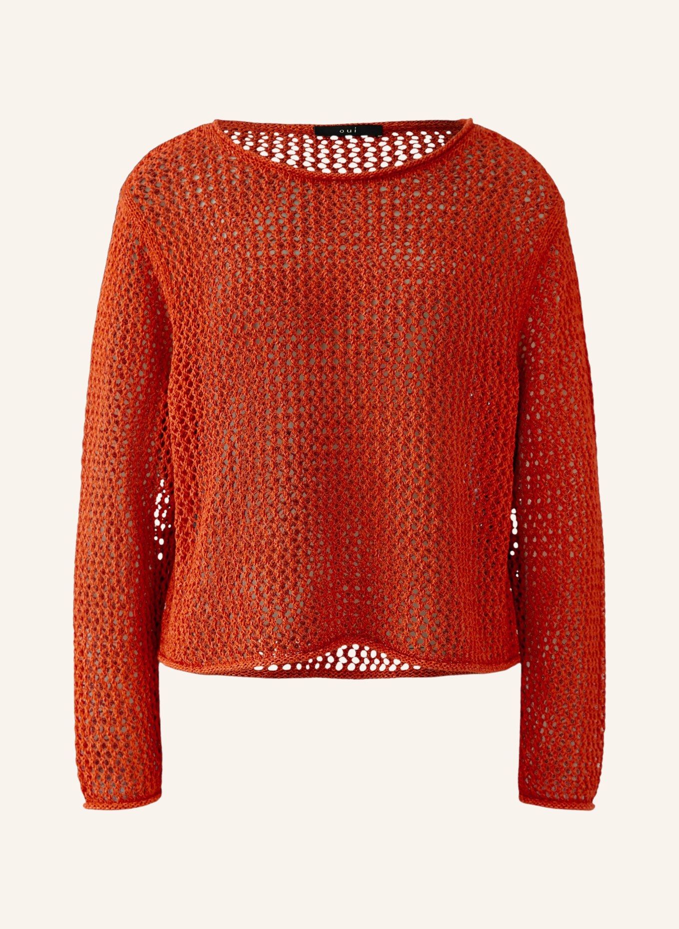 oui Pullover: DUNKELORANGE