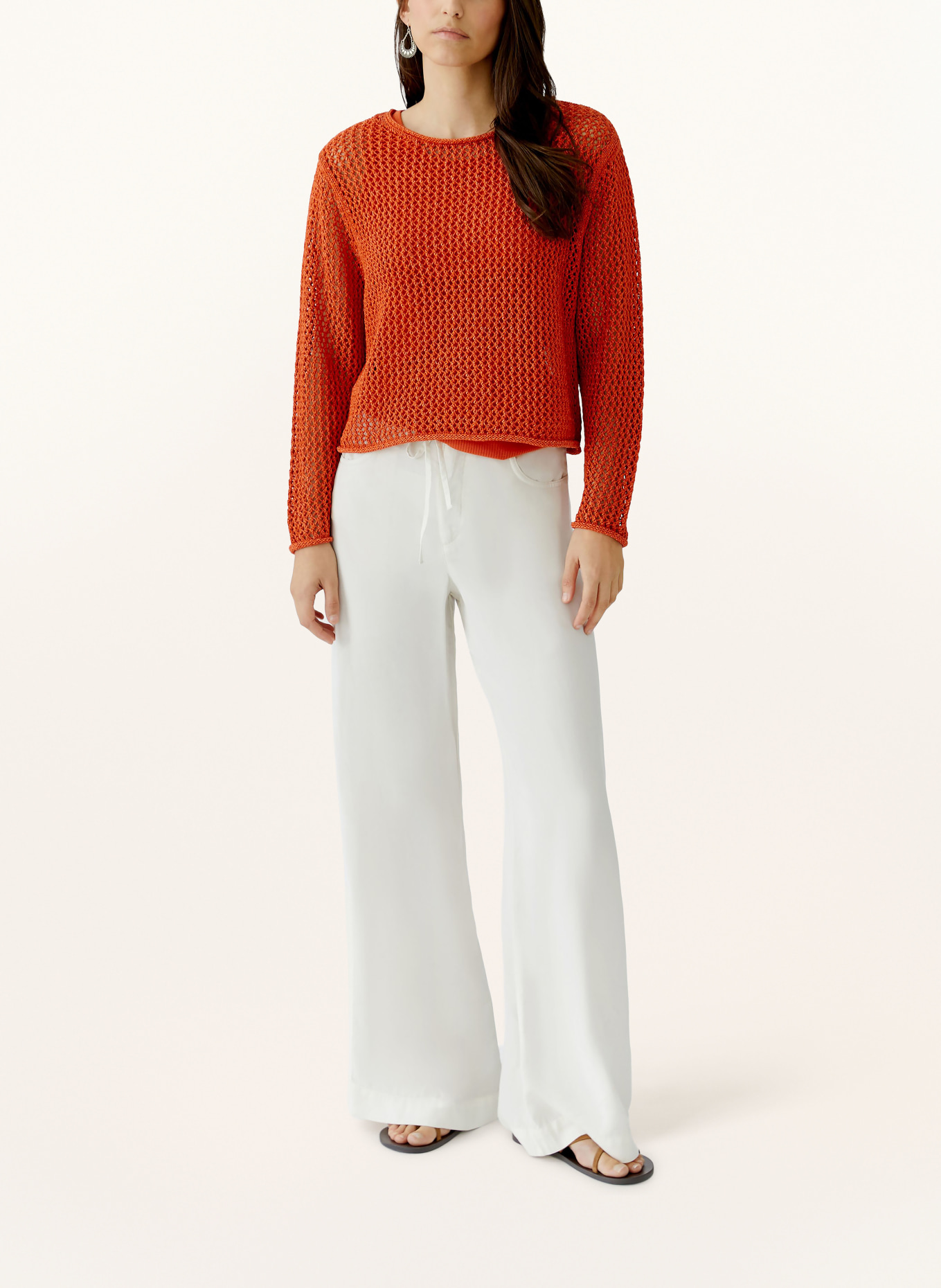 oui Pullover: DUNKELORANGE