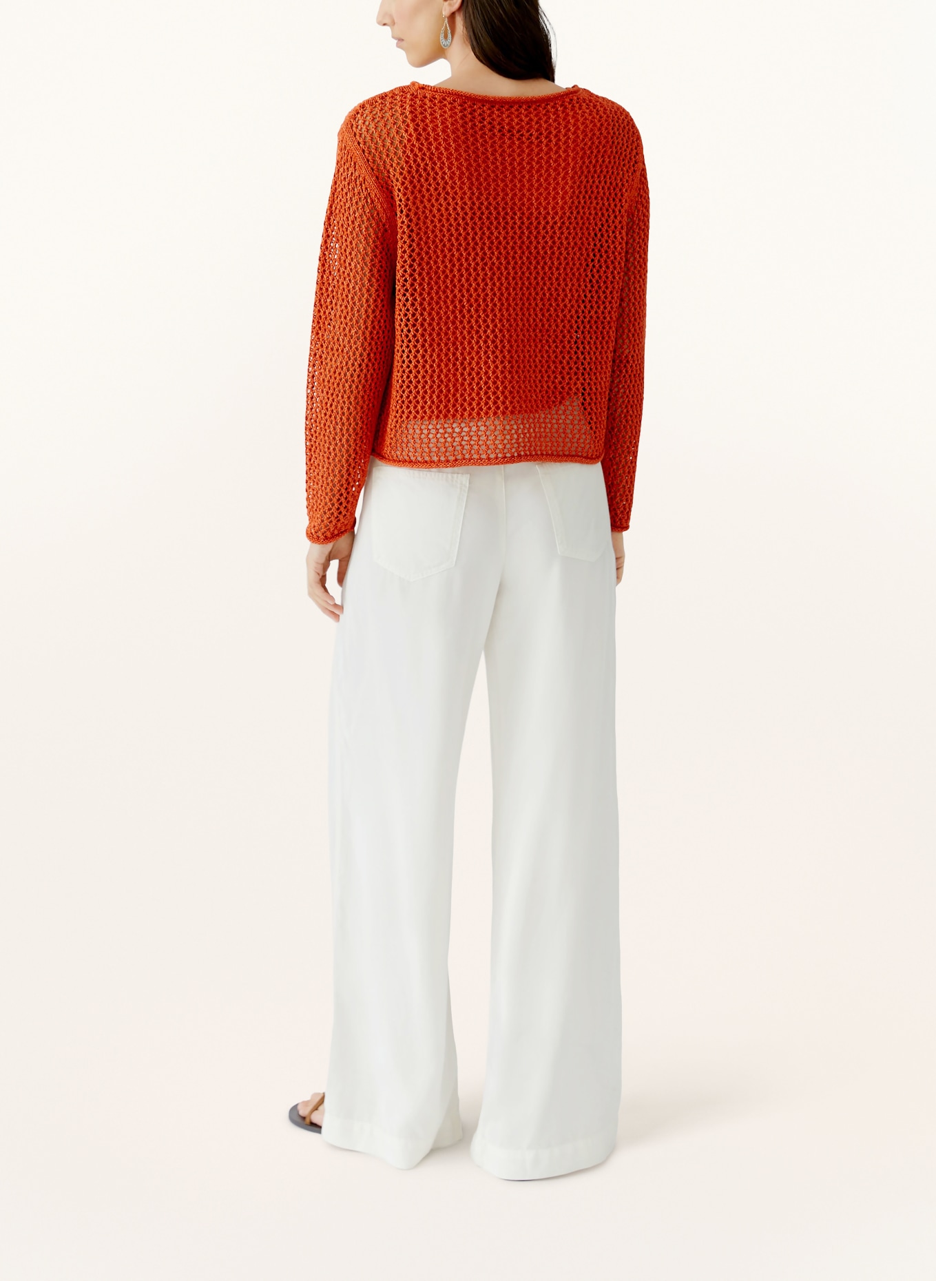 oui Pullover: DUNKELORANGE