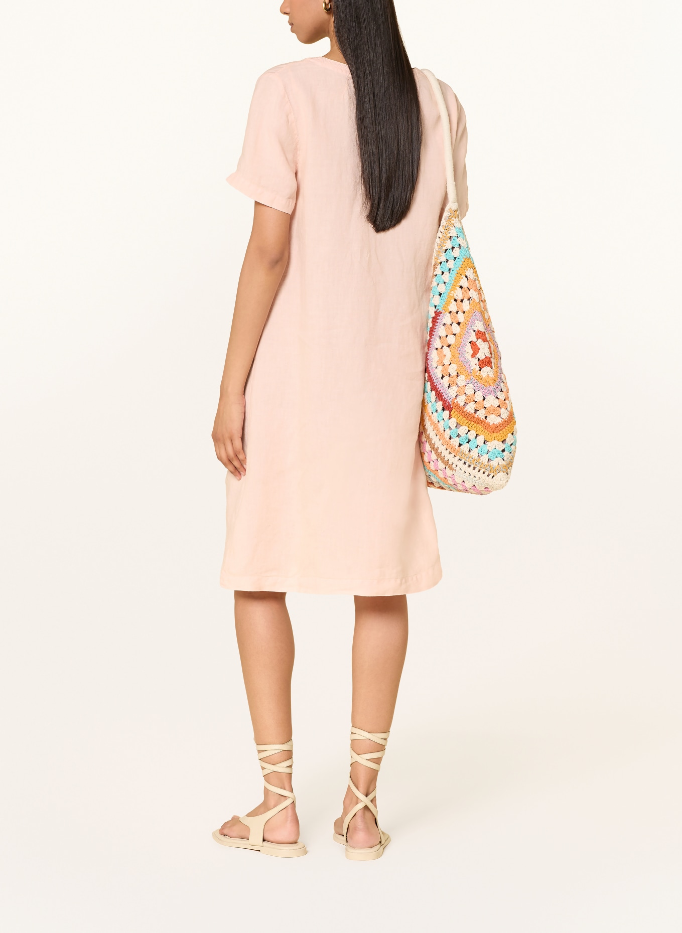 oui Leinenkleid: LACHS