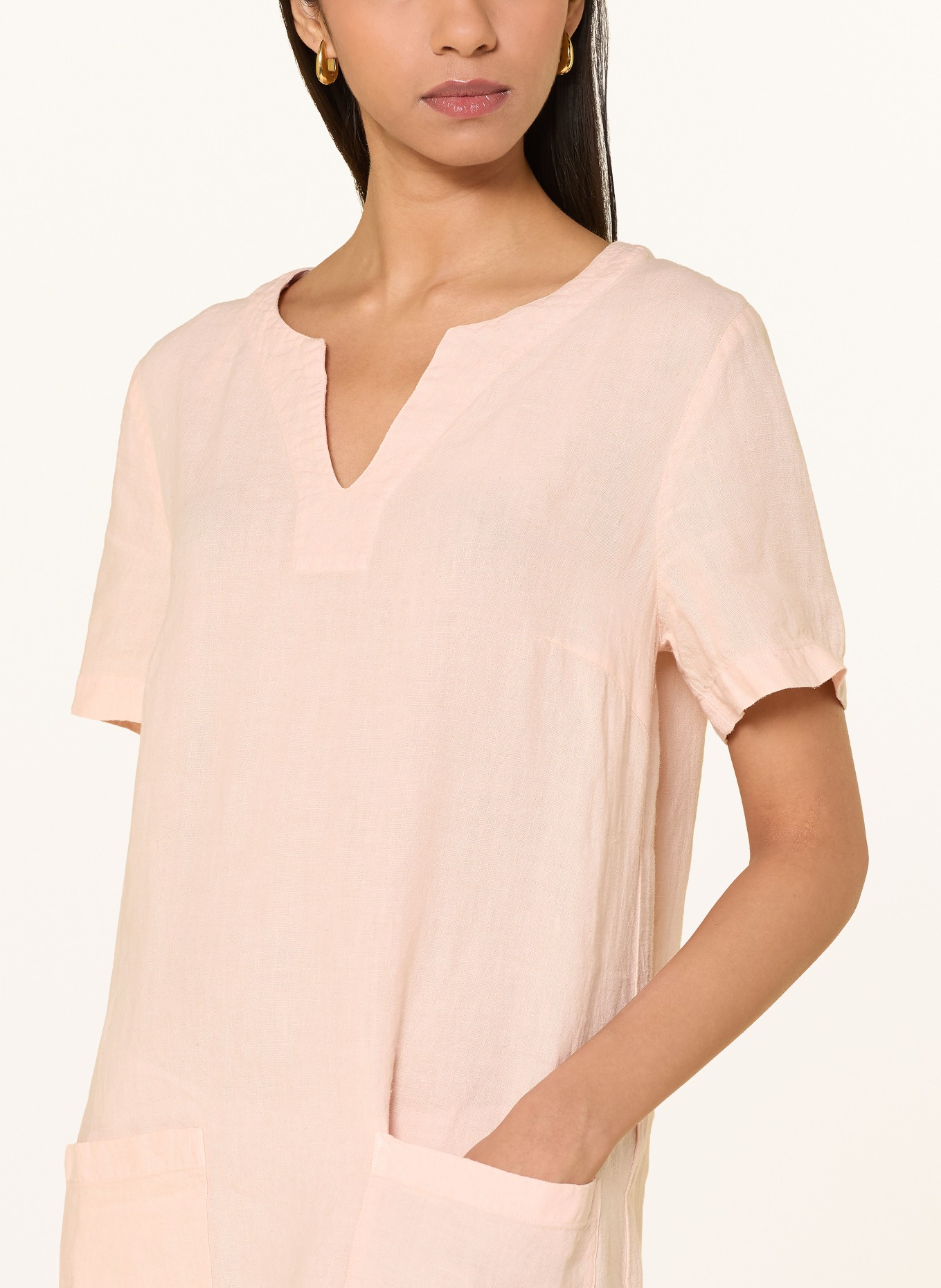 oui Leinenkleid: LACHS