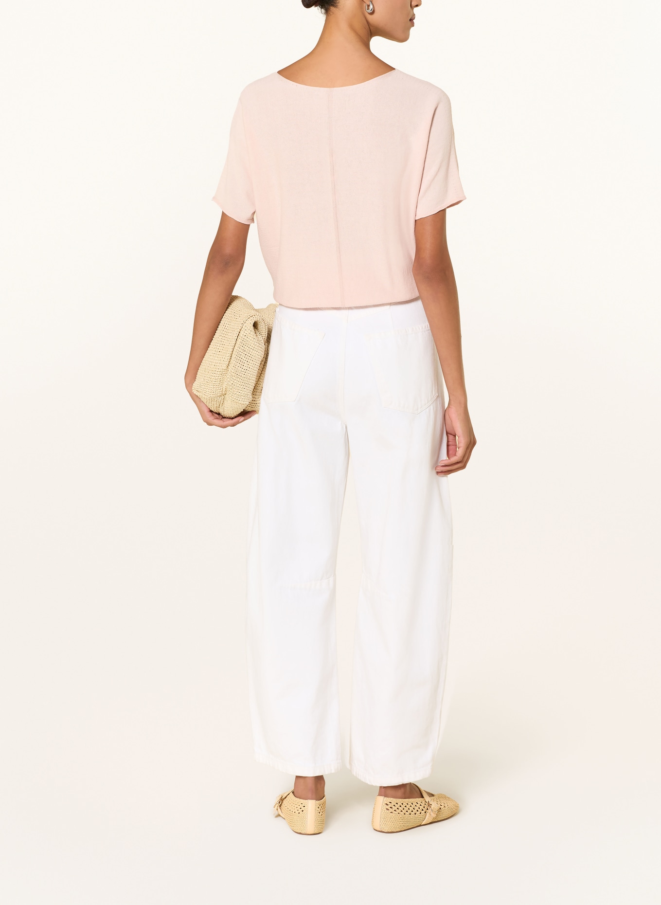 oui Knit shirt: ECRU