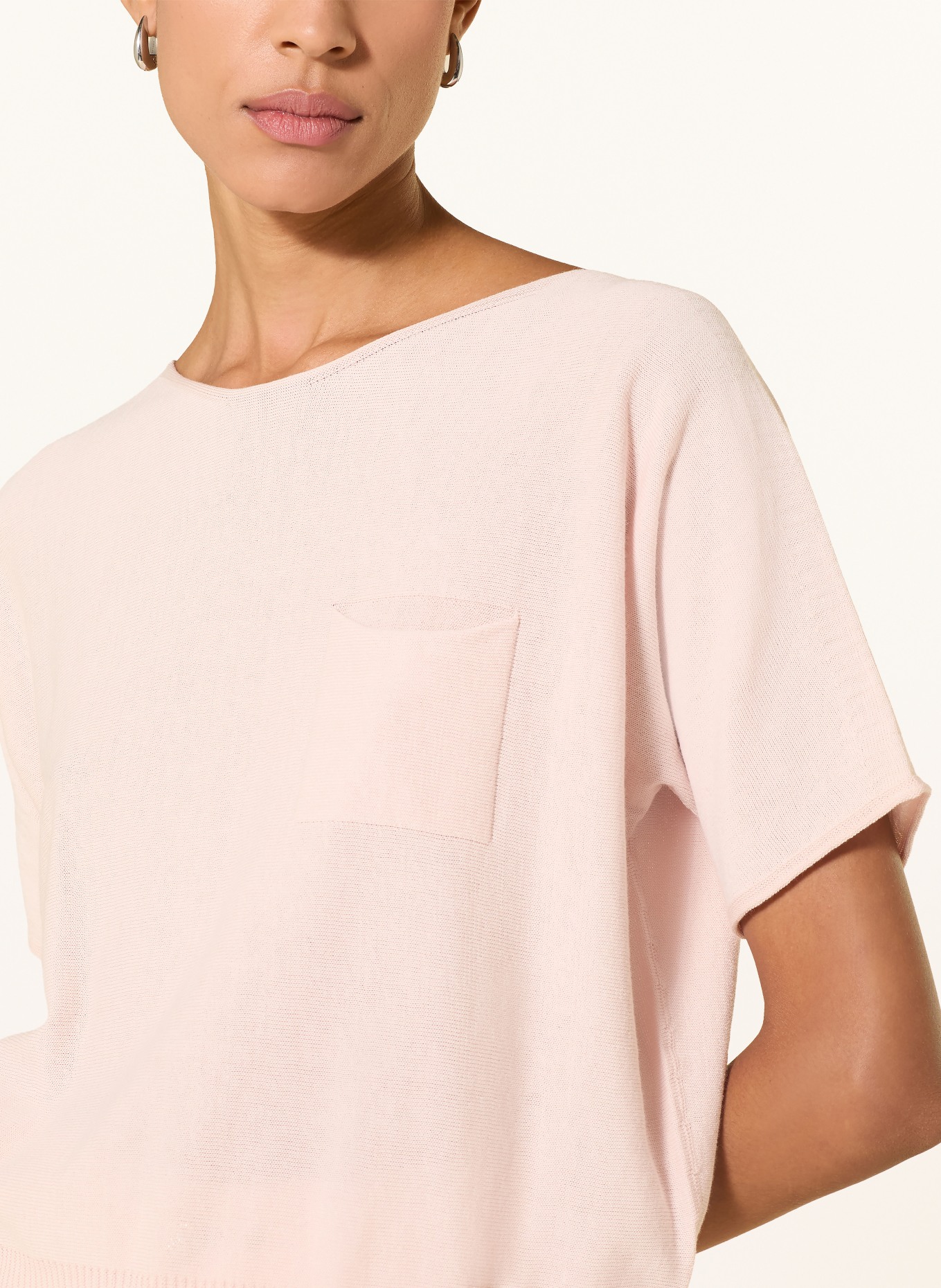 oui Knit shirt: ECRU