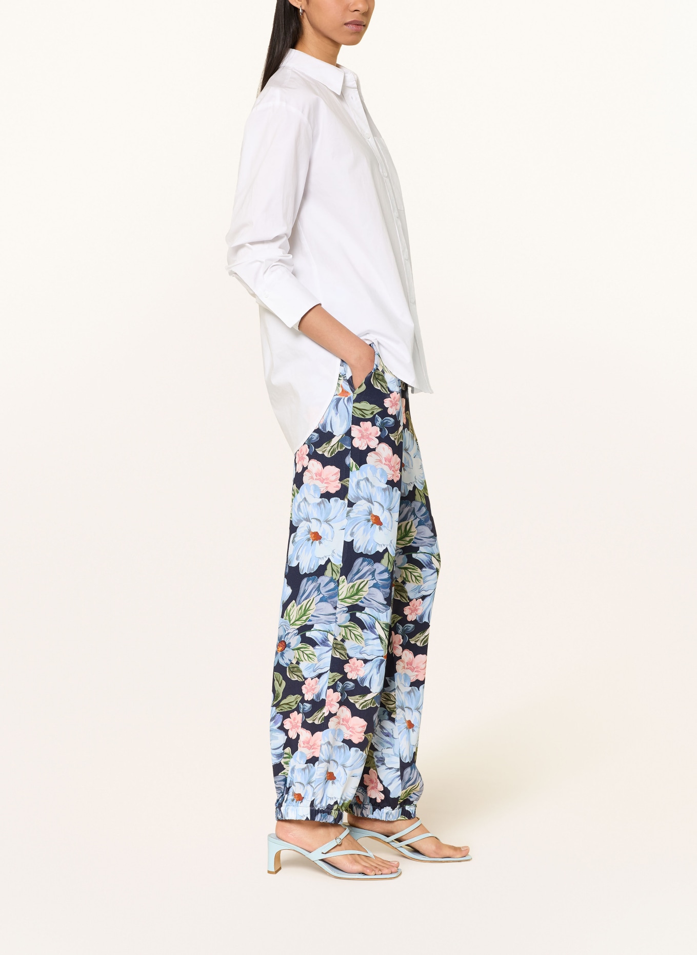 oui Broek: BLAUW / LICHTROOD / GROEN