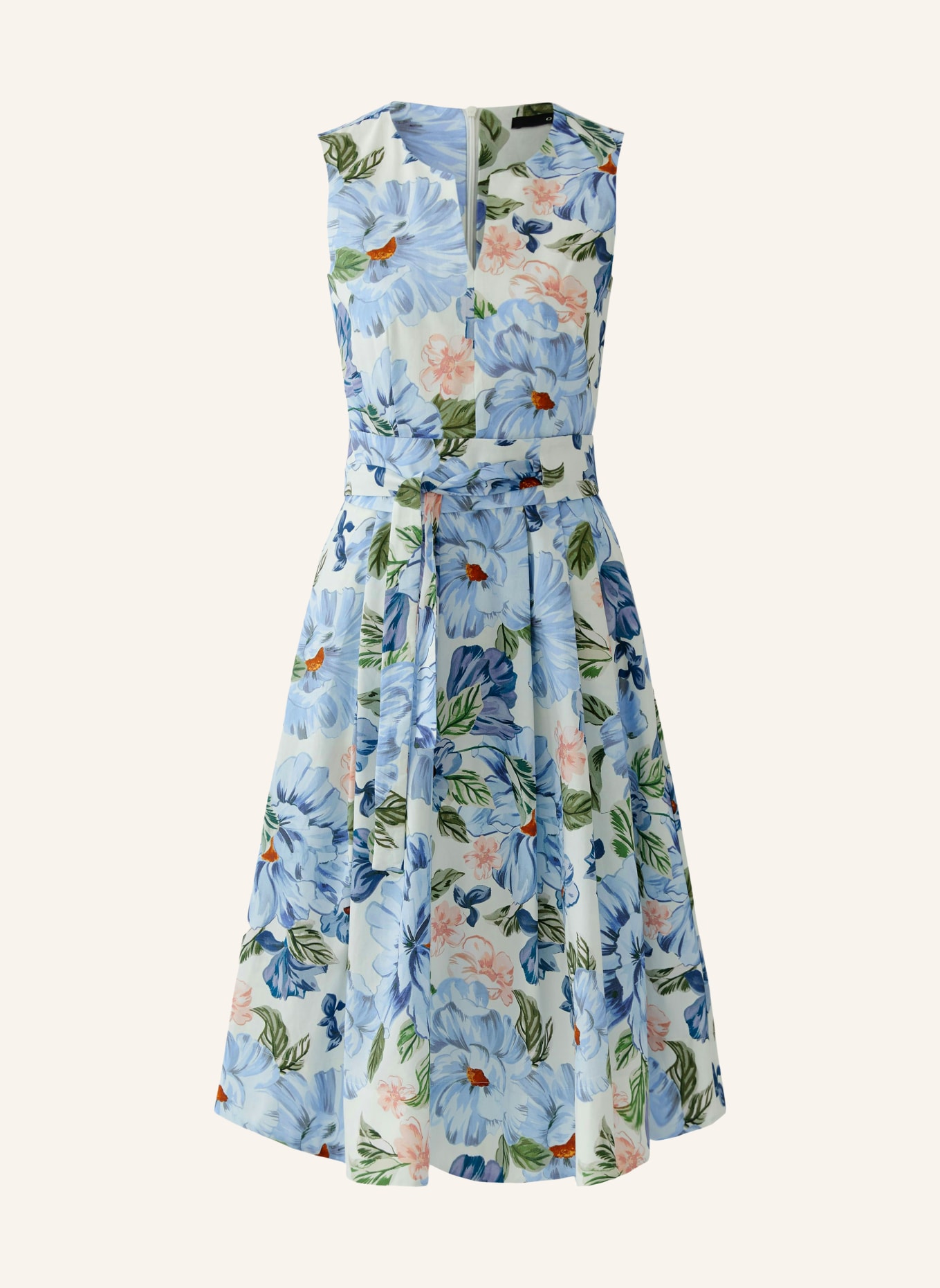 oui Kleid: BLAU / HELLROT / GRÜN