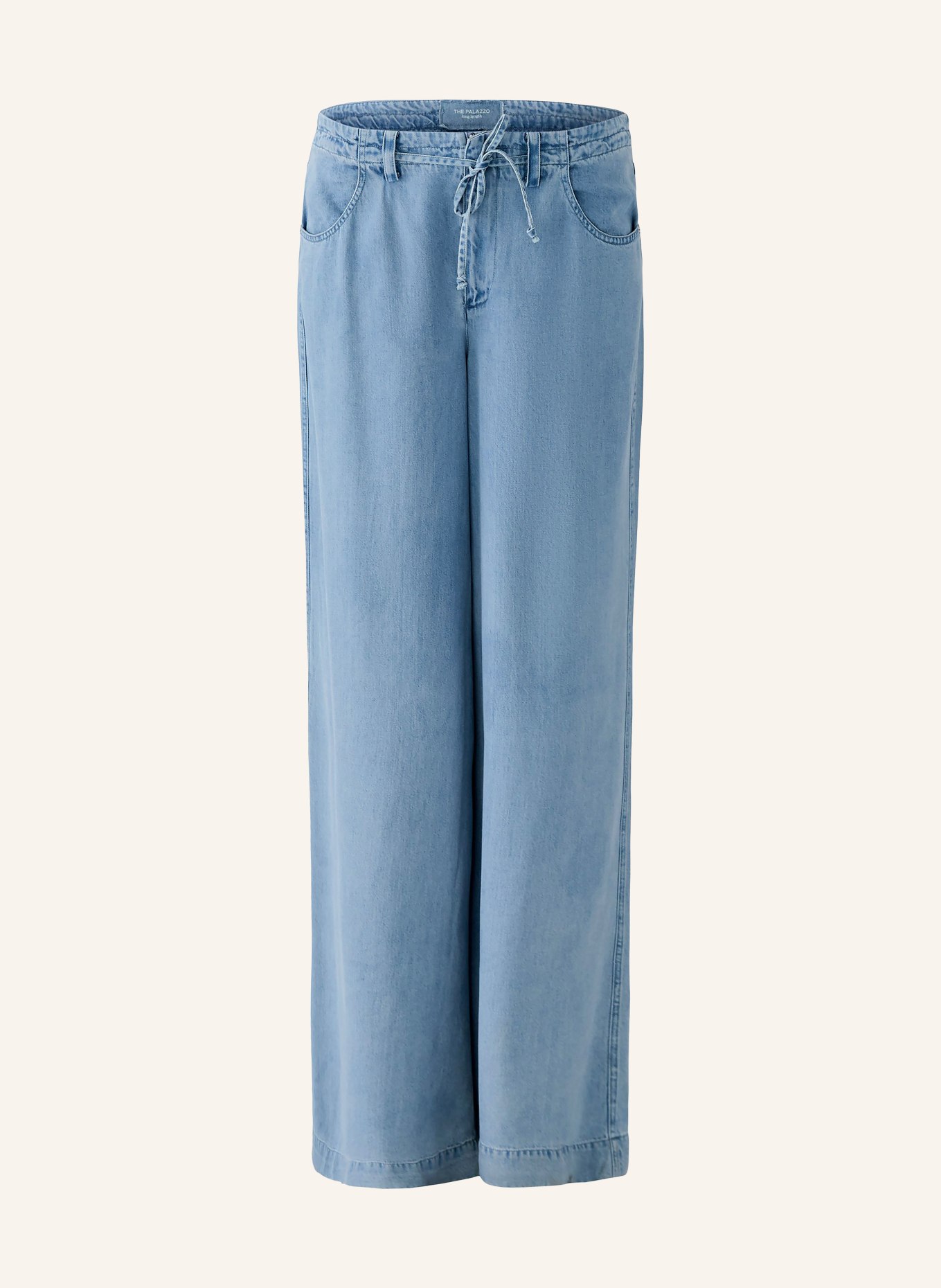 oui Marlenehose in Jeansoptik: BLAU
