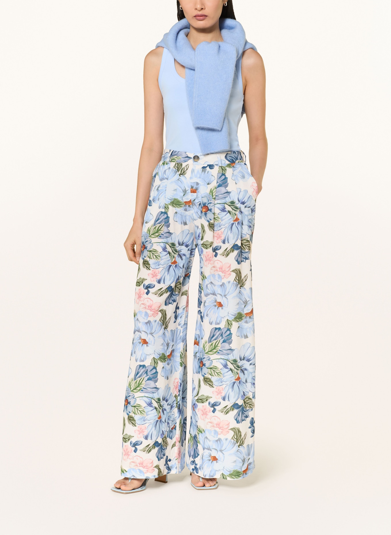 oui Marlenehose: BLAU / HELLROT / GRÜN