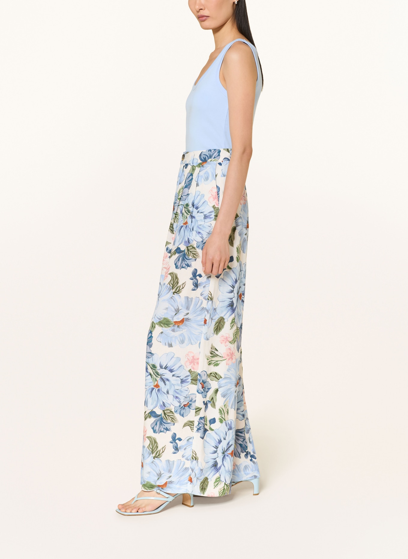 oui Marlenehose: BLAU / HELLROT / GRÜN