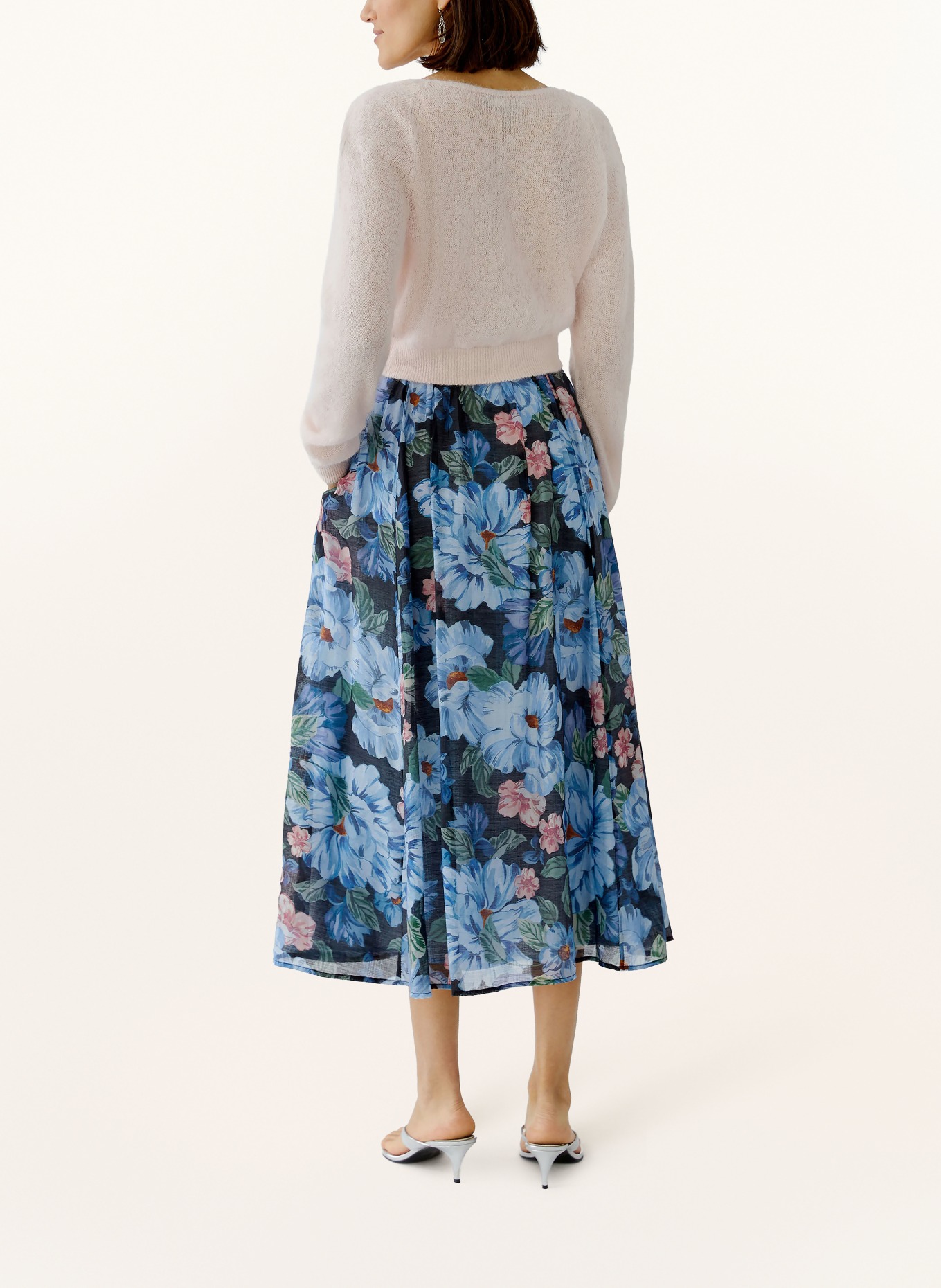 oui Kardigan z alpaki: JASNORÓŻOWY