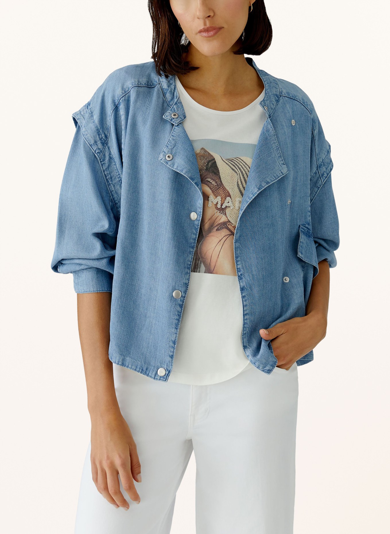 oui Jacke in Jeansoptik: 5500 DARKBLUE DENIM