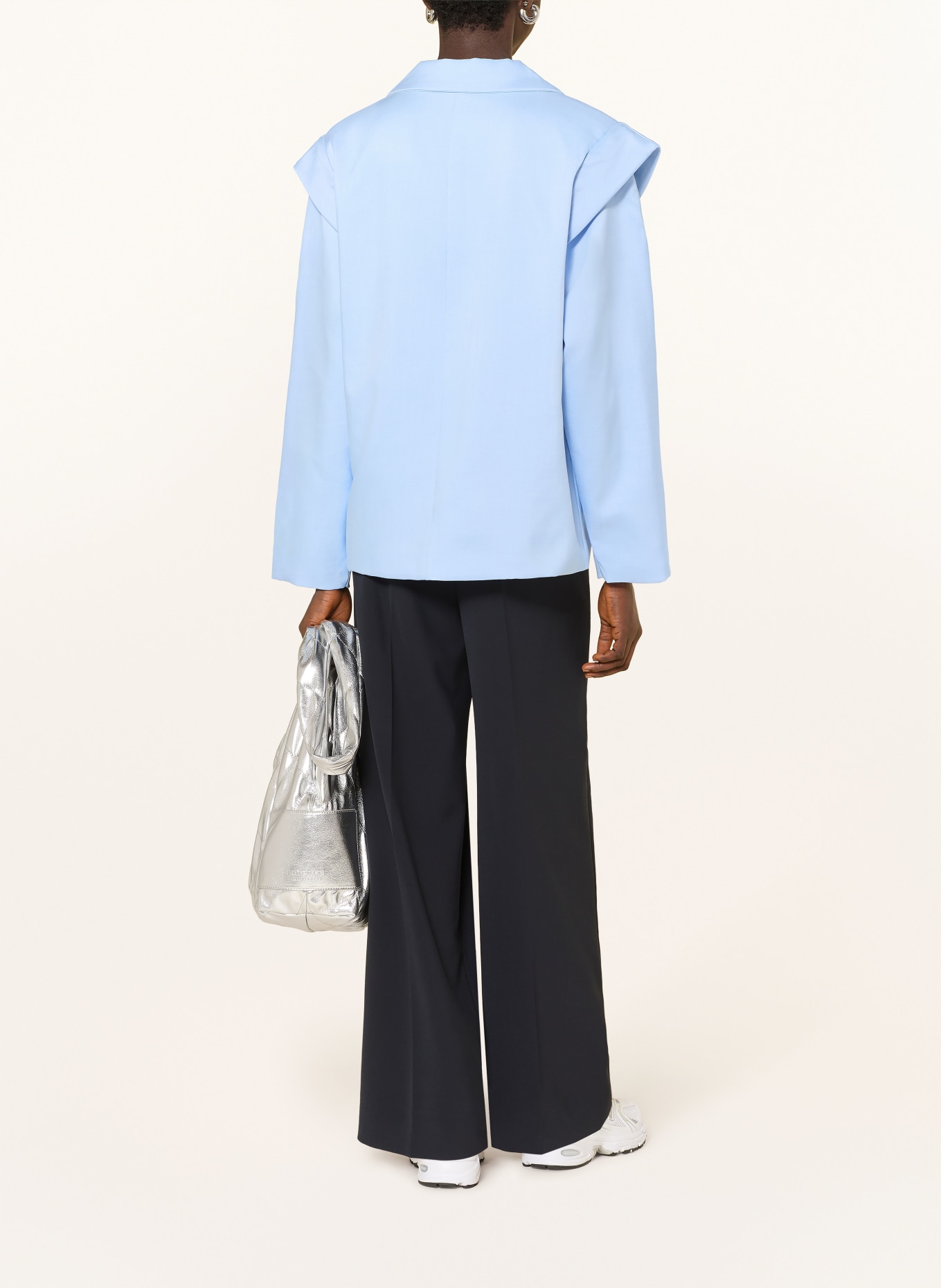 another COTTON LAB Blazer: HELLBLAU