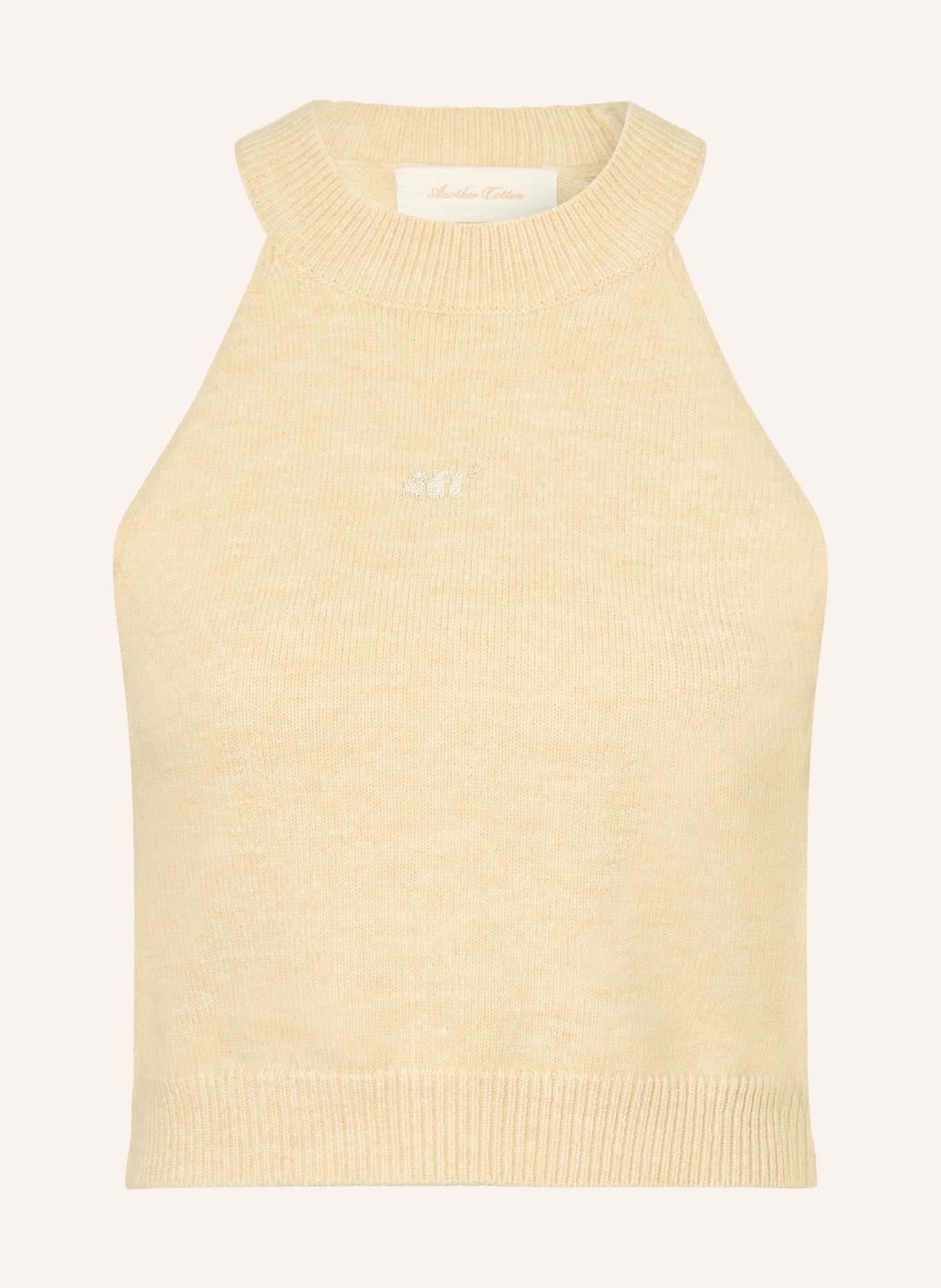 another COTTON LAB Stricktop: HELLBRAUN