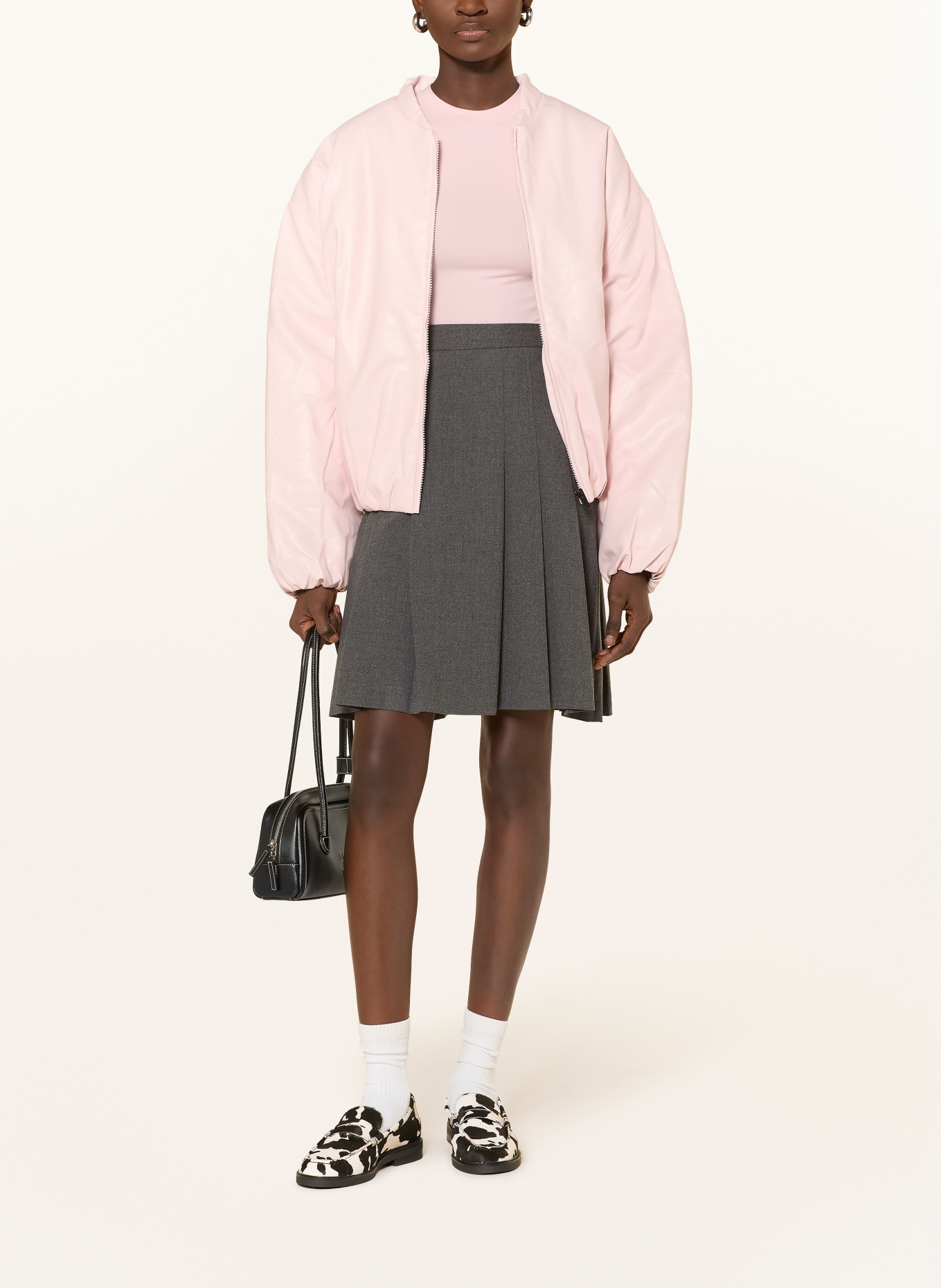 another COTTON LAB cropped top: LIGHT PINK