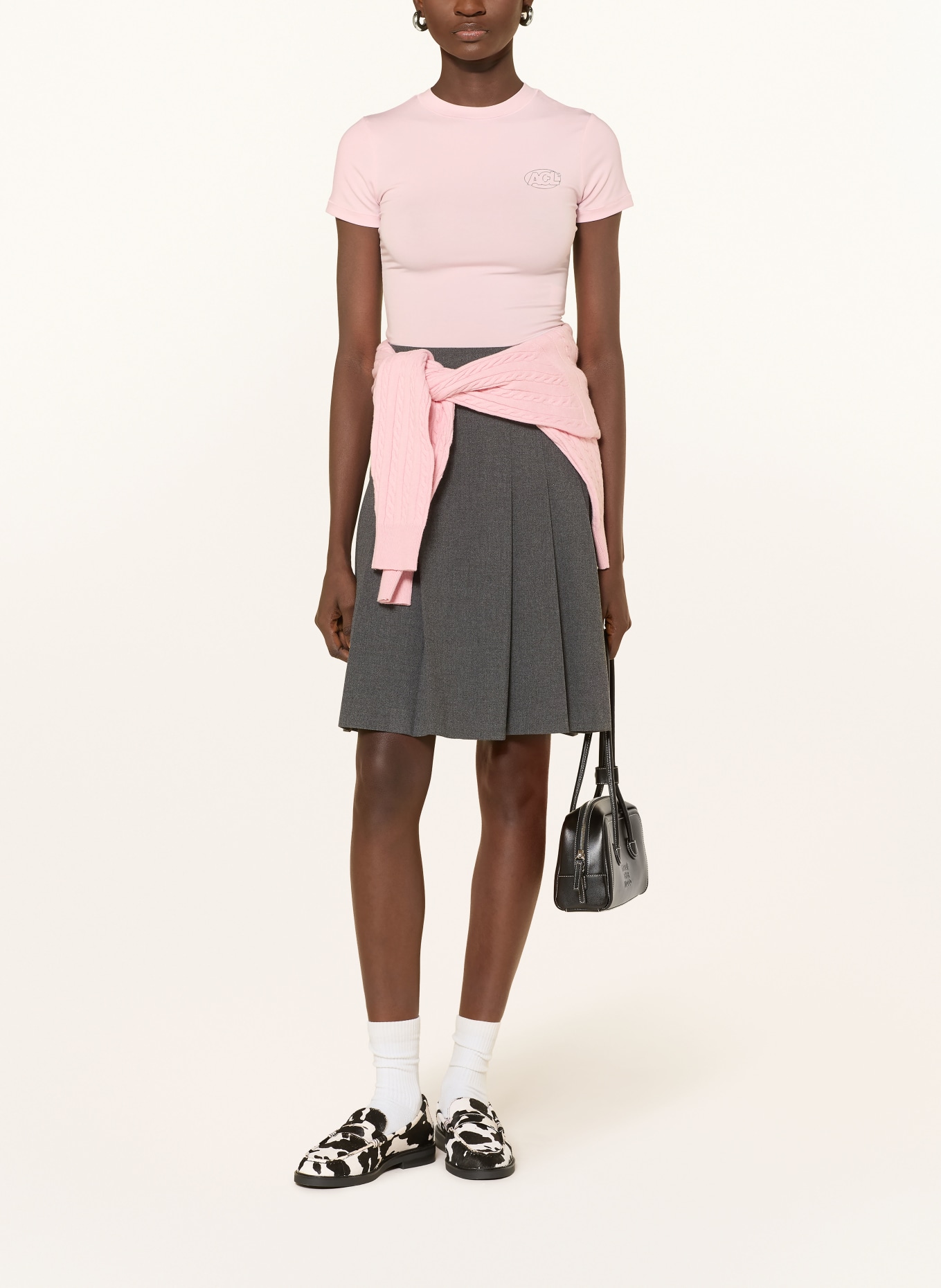 another COTTON LAB cropped top: LIGHT PINK