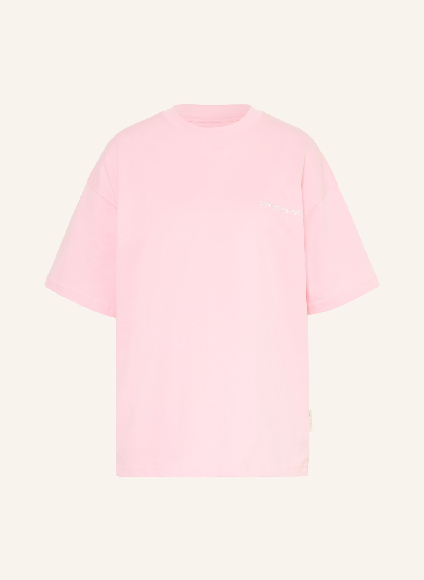 another COTTON LAB oversized shirt: PINK