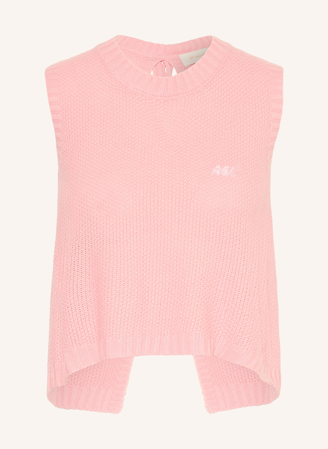 another COTTON LAB haut en maille: ROSE