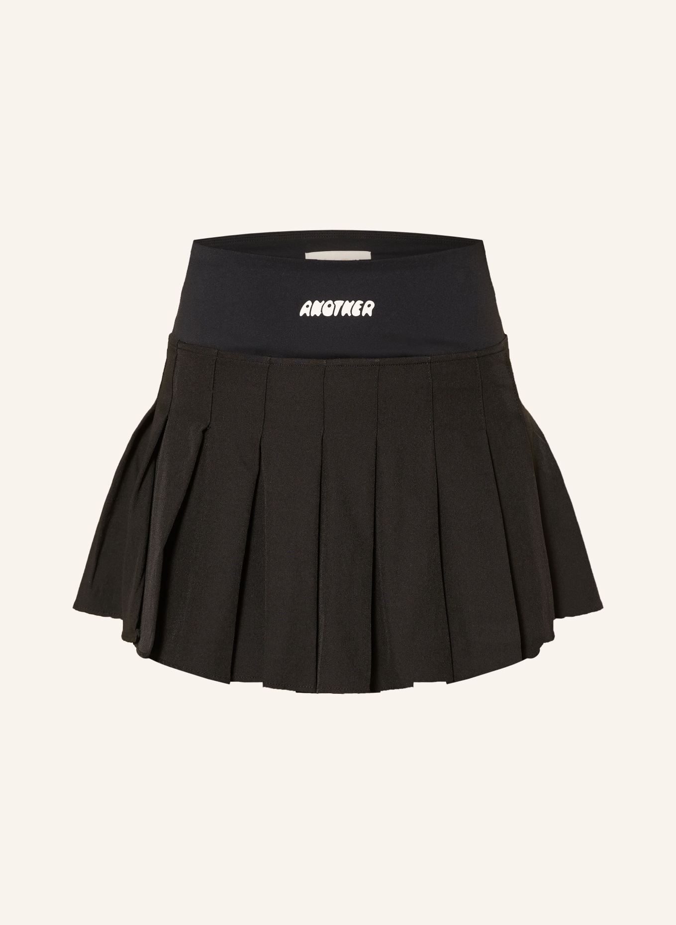 another COTTON LAB Jupe-short: NOIR / BLANC