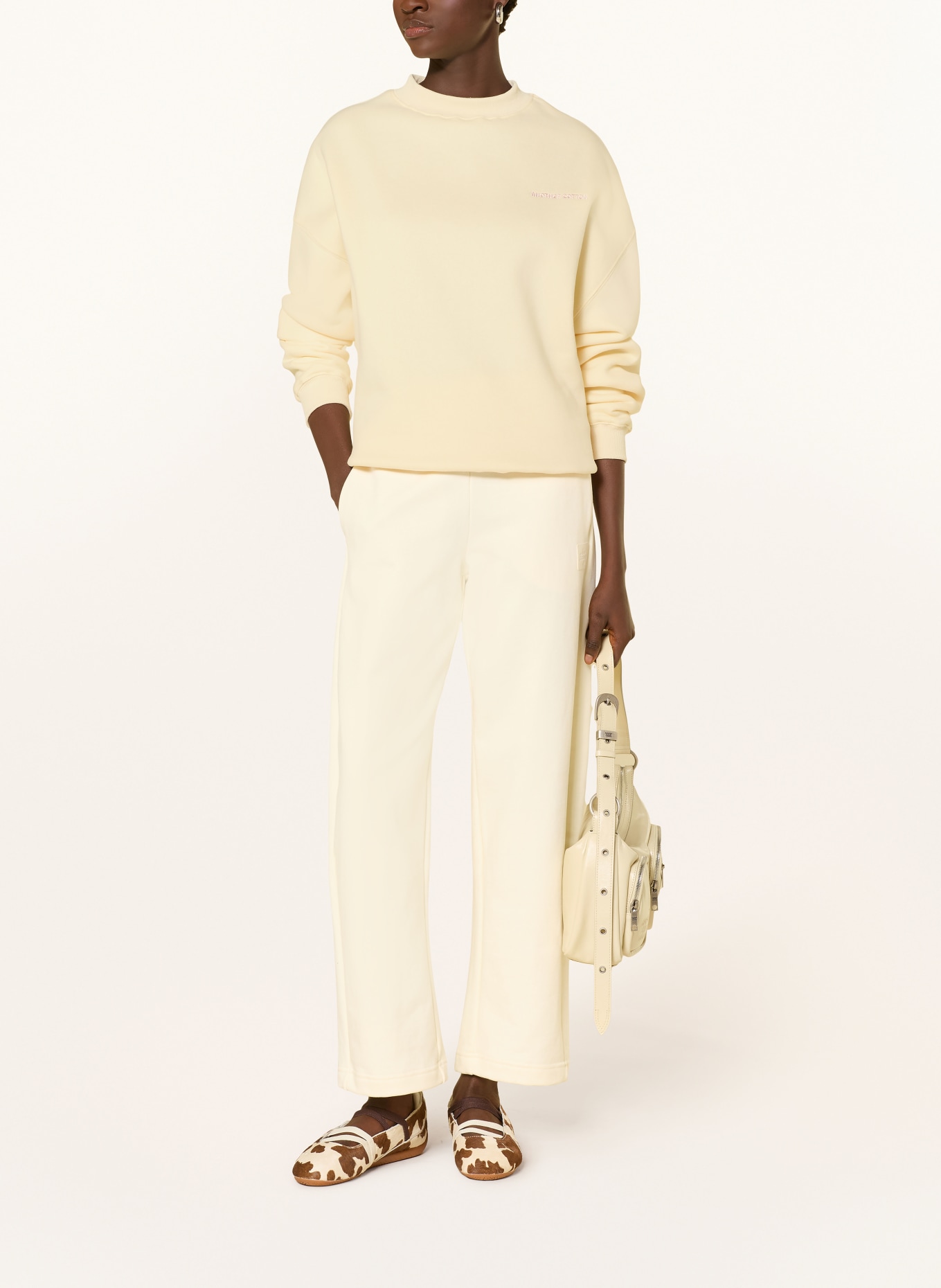 another COTTON LAB Sweatshirt: ECRU