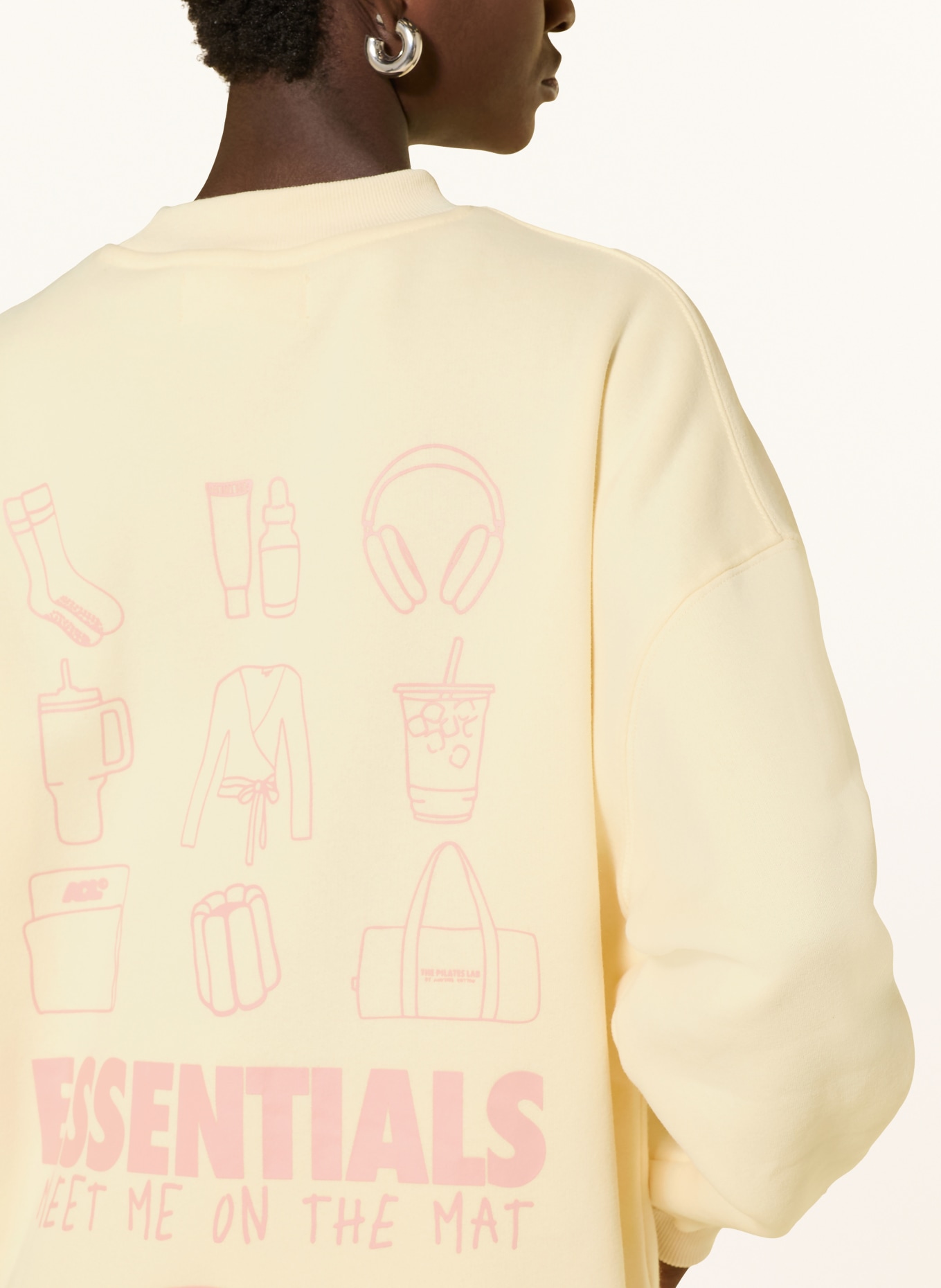 another COTTON LAB Sweatshirt: ECRU