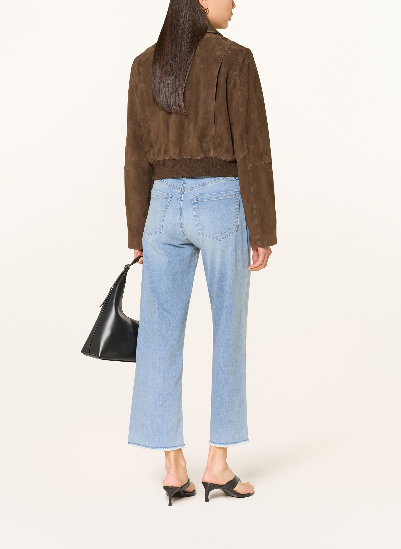 SEDUCTIVE Straight Jeans MERON CROPPED: 820 USED BLUE