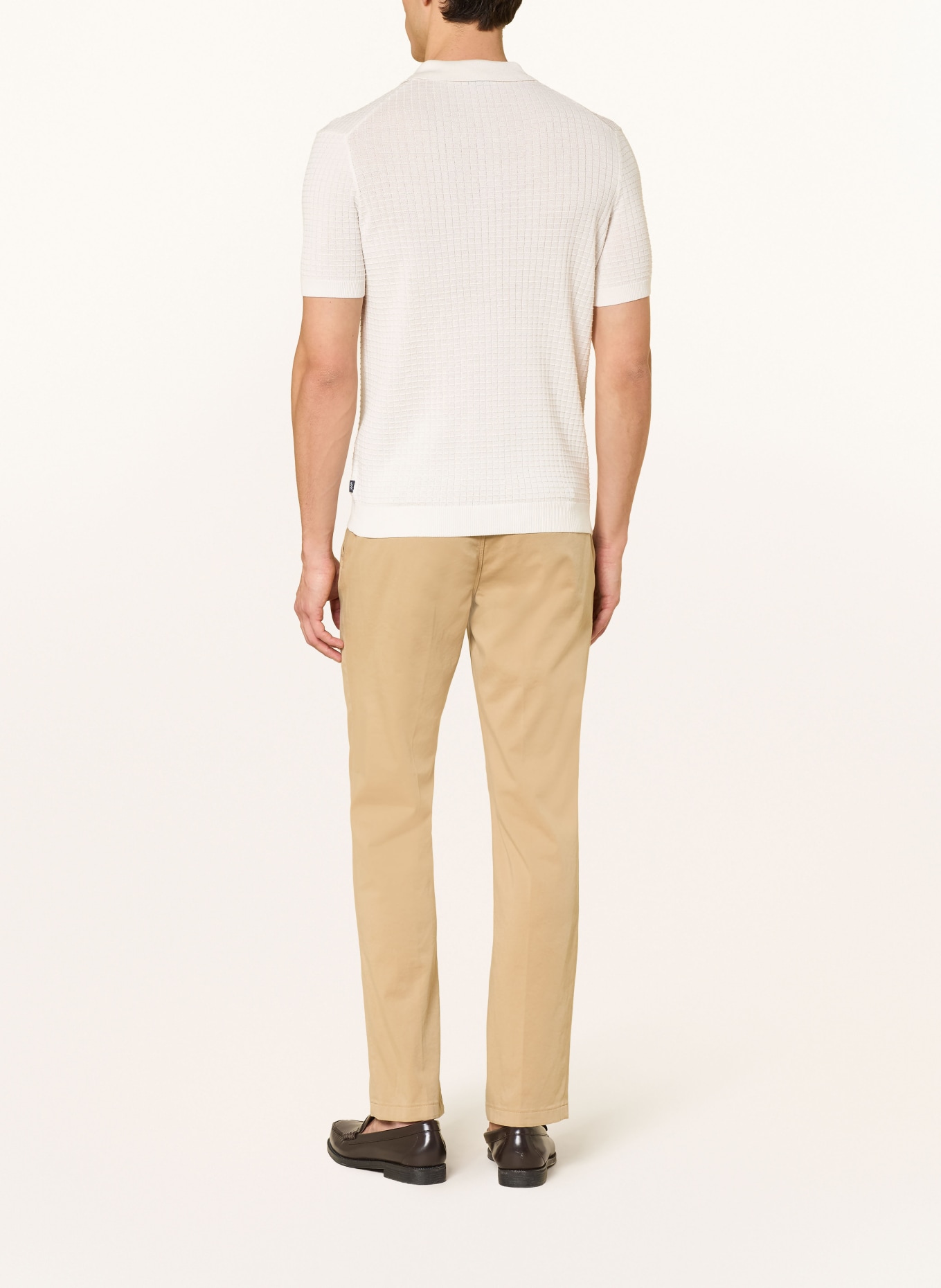 JOOP! Polo en maille: ÉCRU