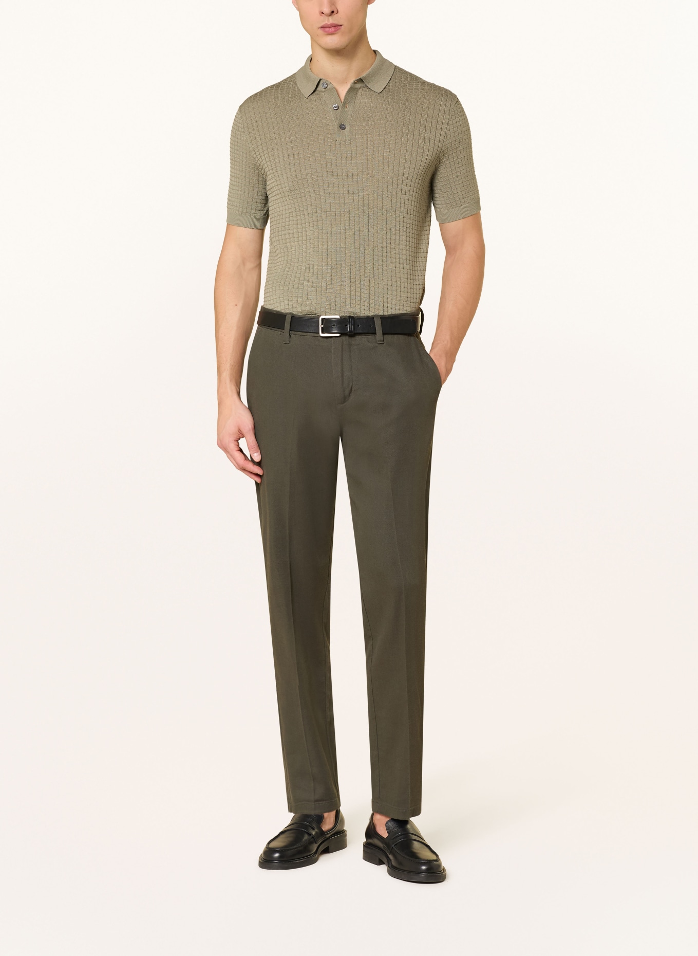 JOOP! Polo en maille: OLIVE