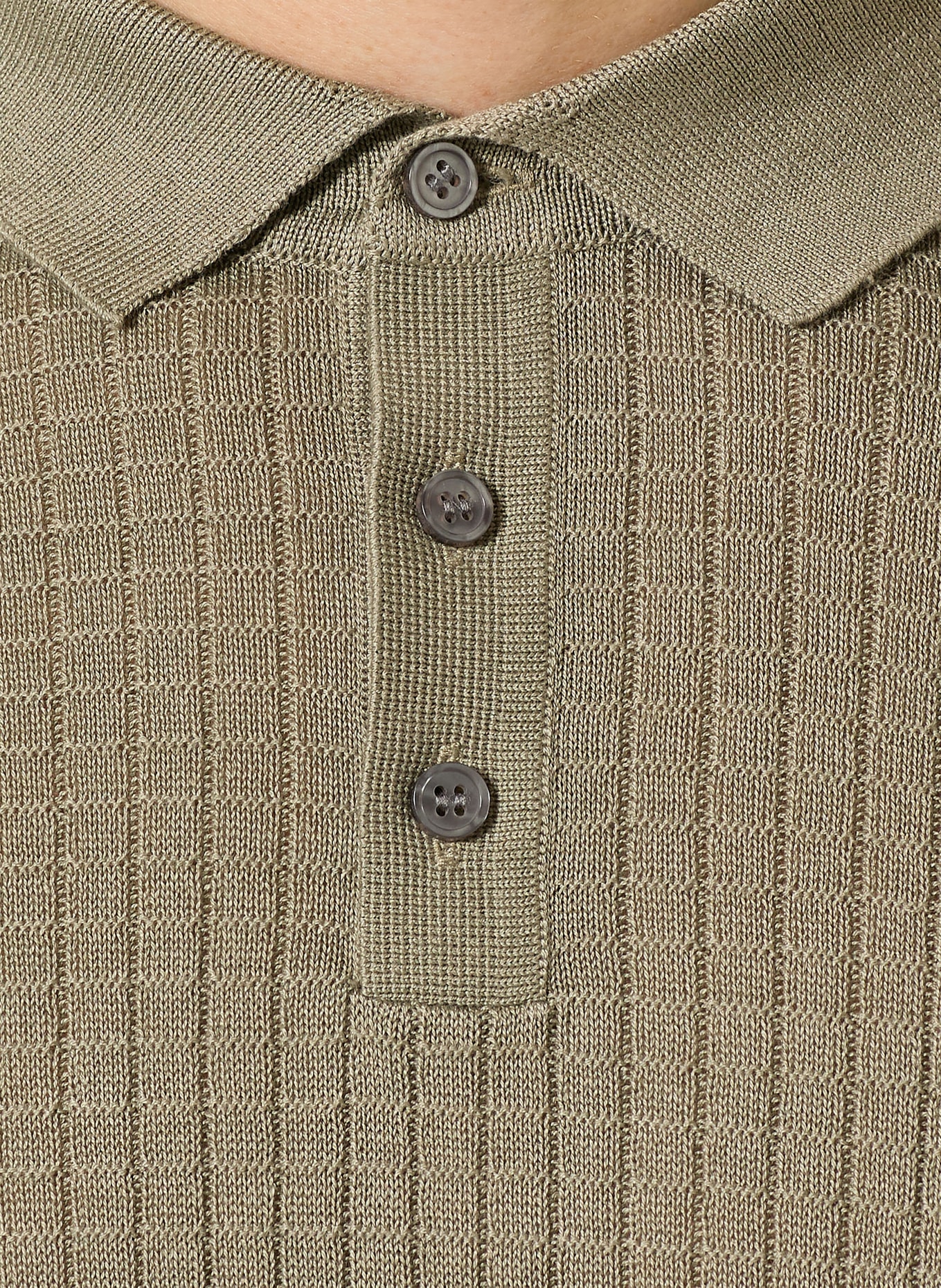 JOOP! Polo en maille: OLIVE